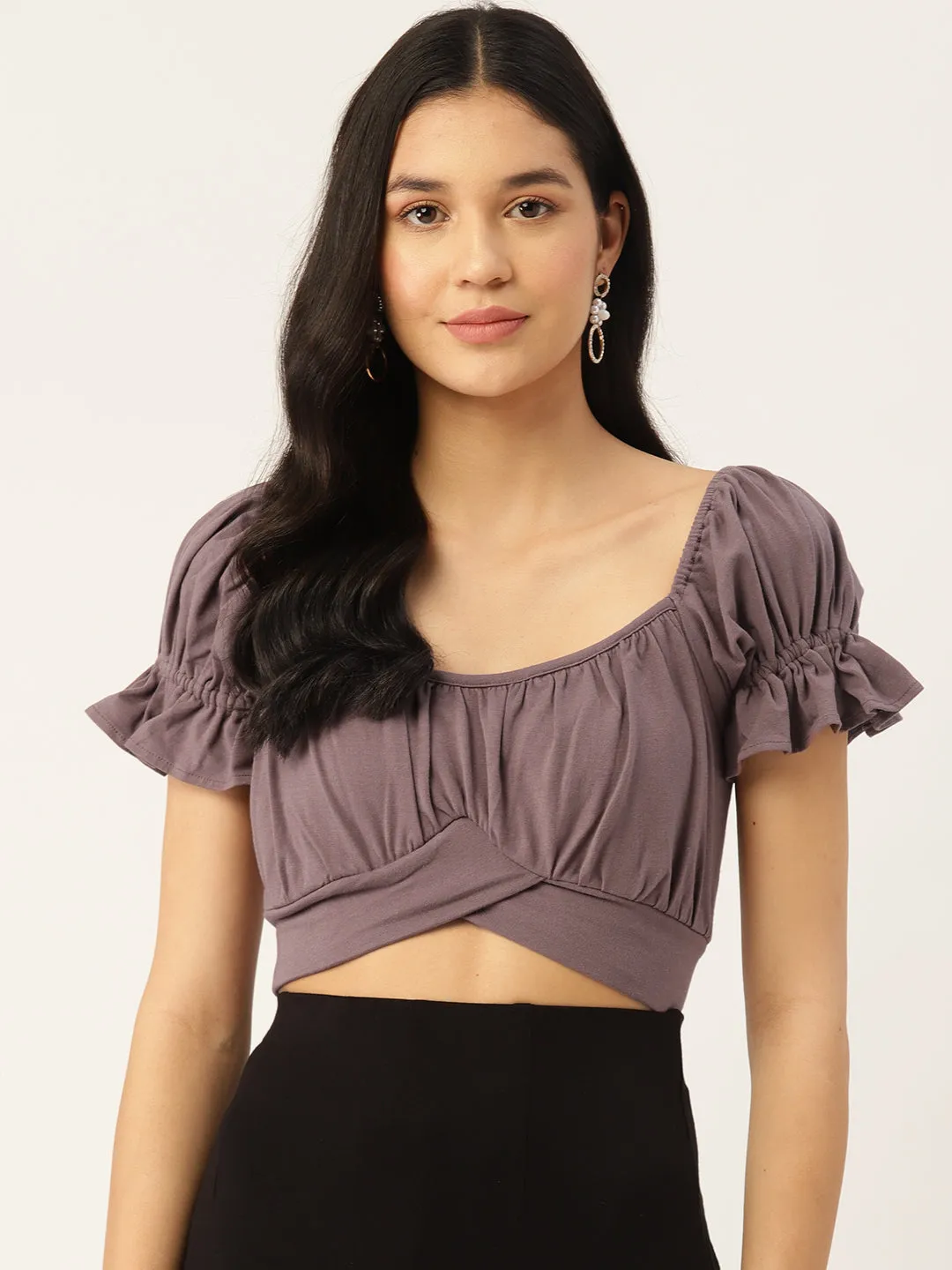 FOR LOVE & RUFFLED TOP