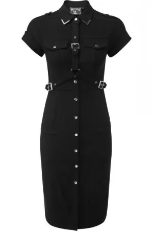 Force Field Harness Dress - Black -