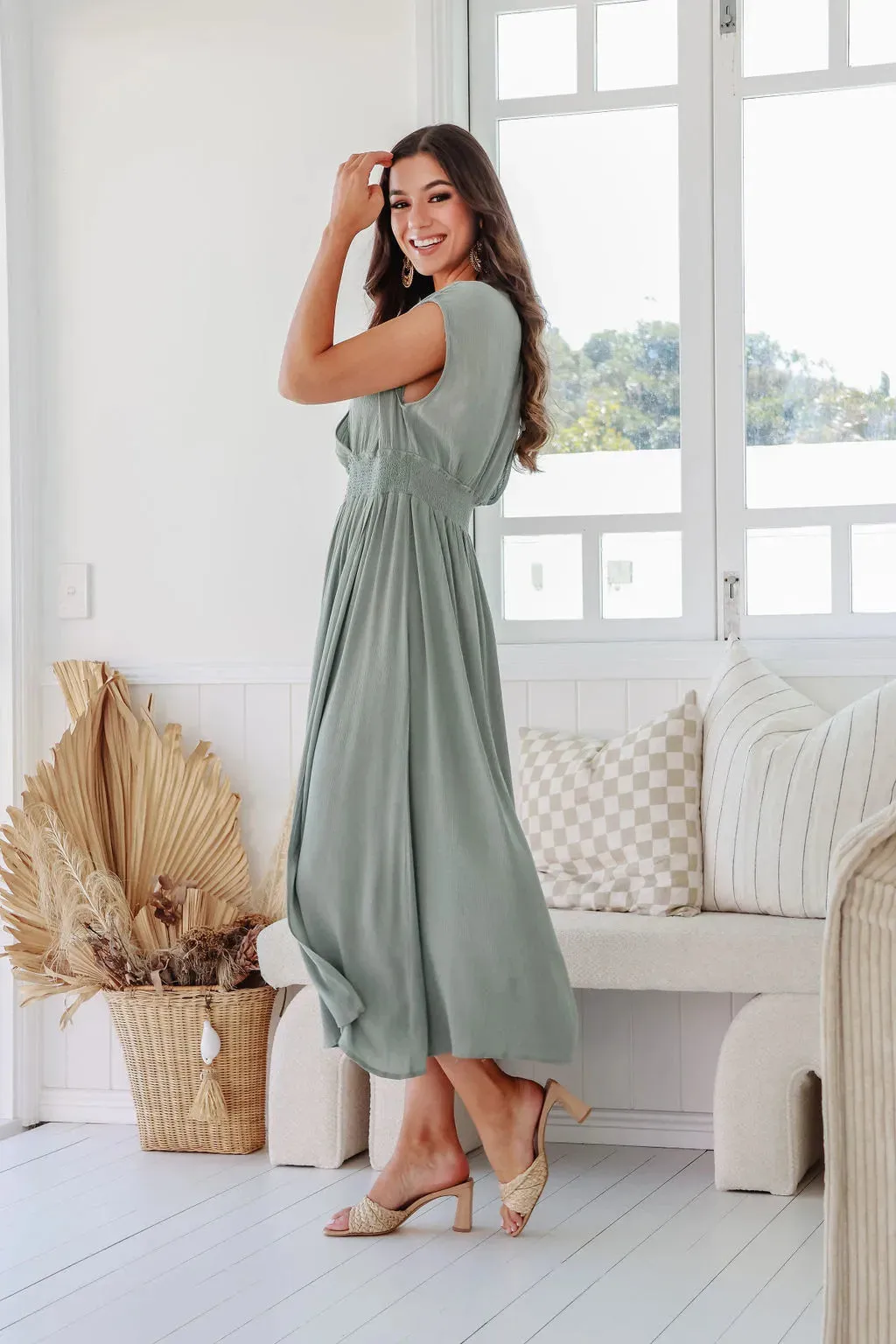 Forrest Wrap Style Dress