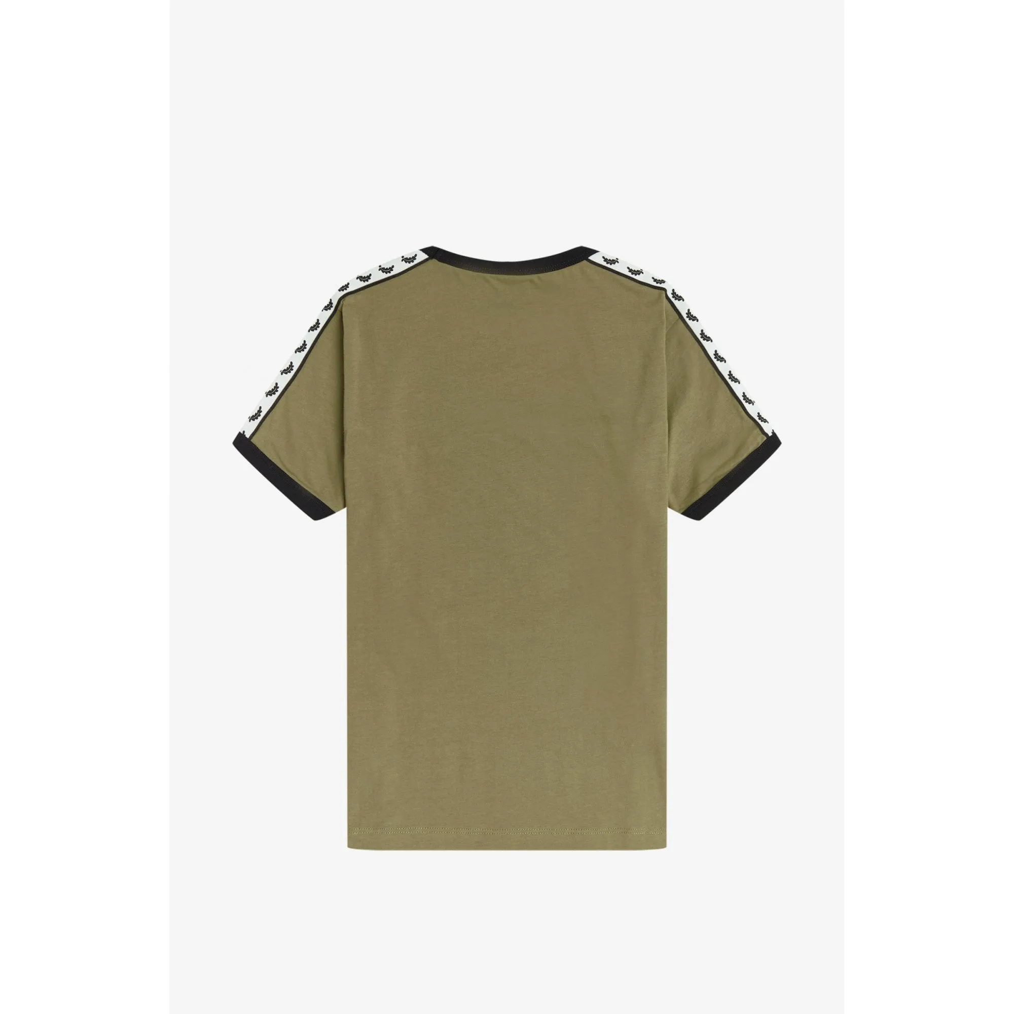 Fred Perry M6347 Taped Ringer T-Shirt Sage