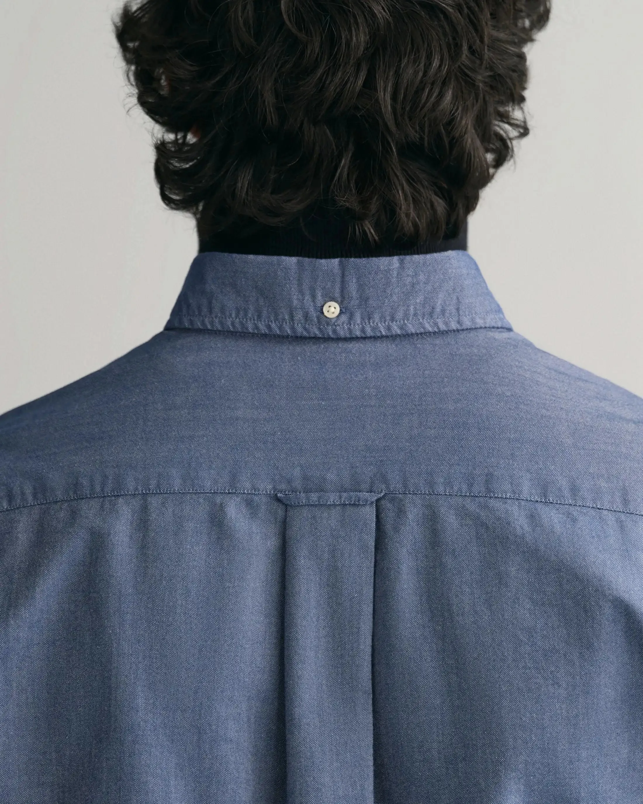 GANT Mens Regular Oxford Shirt Persian Blue