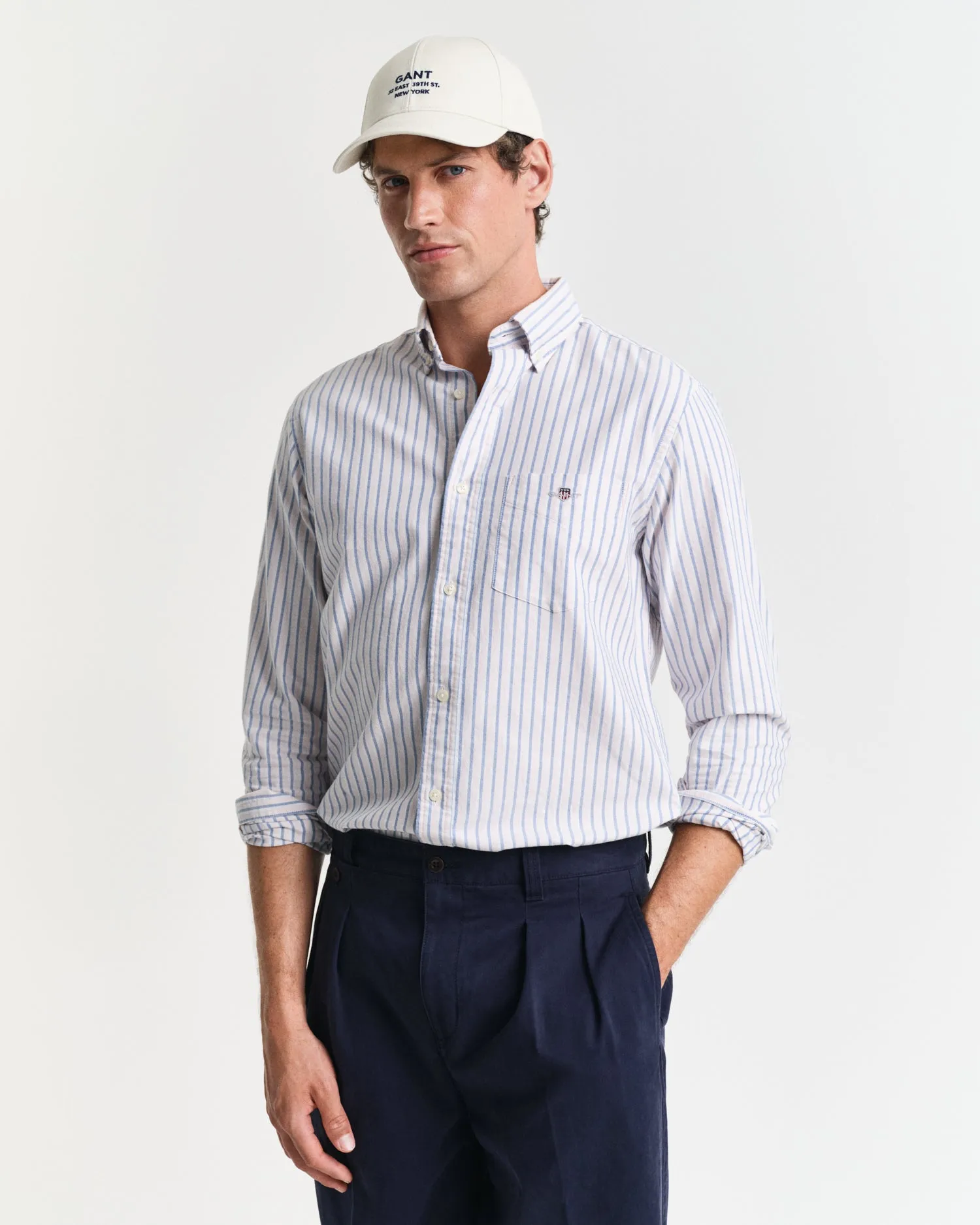 GANT Regular Classic Oxford Stripe Shirt