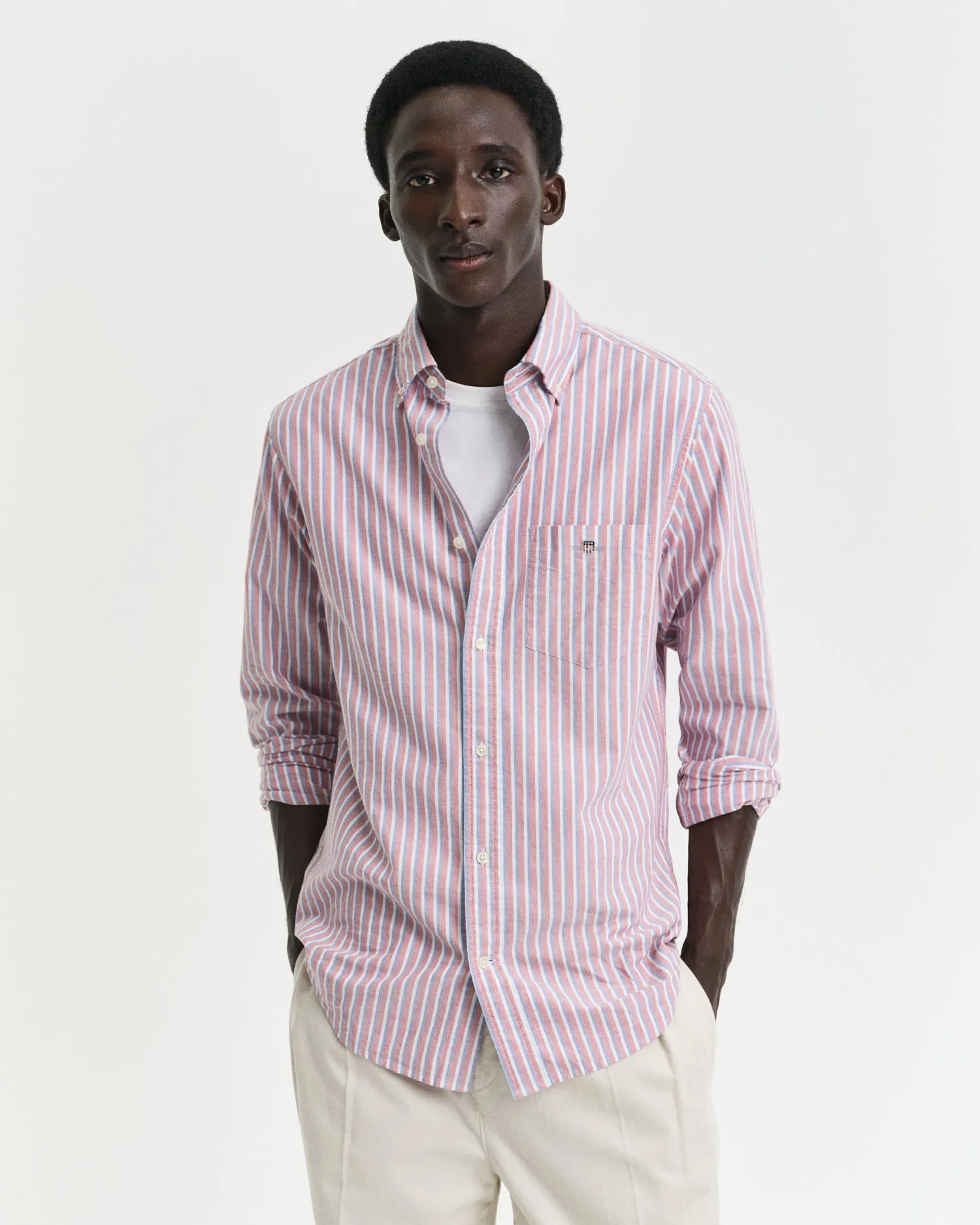 GANT Regular Classic Oxford Stripe Shirt