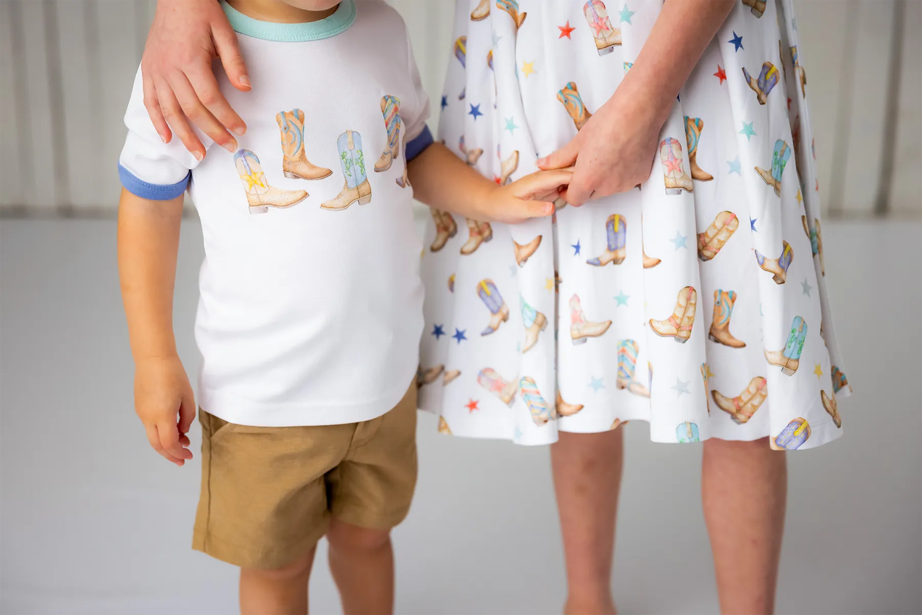 Giddy Up Organic Cotton Dress for Kids
