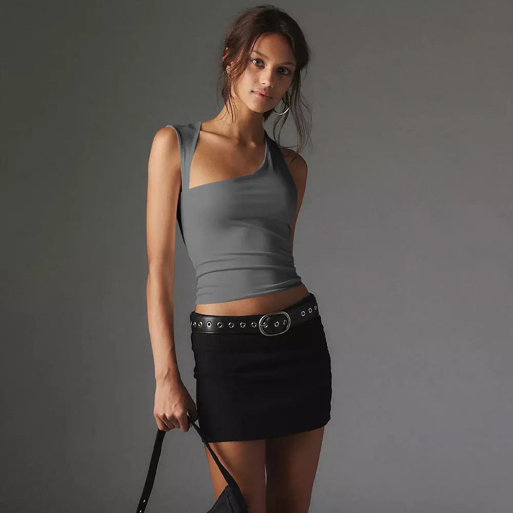 Gilmore Asymmetrical Neckline Top