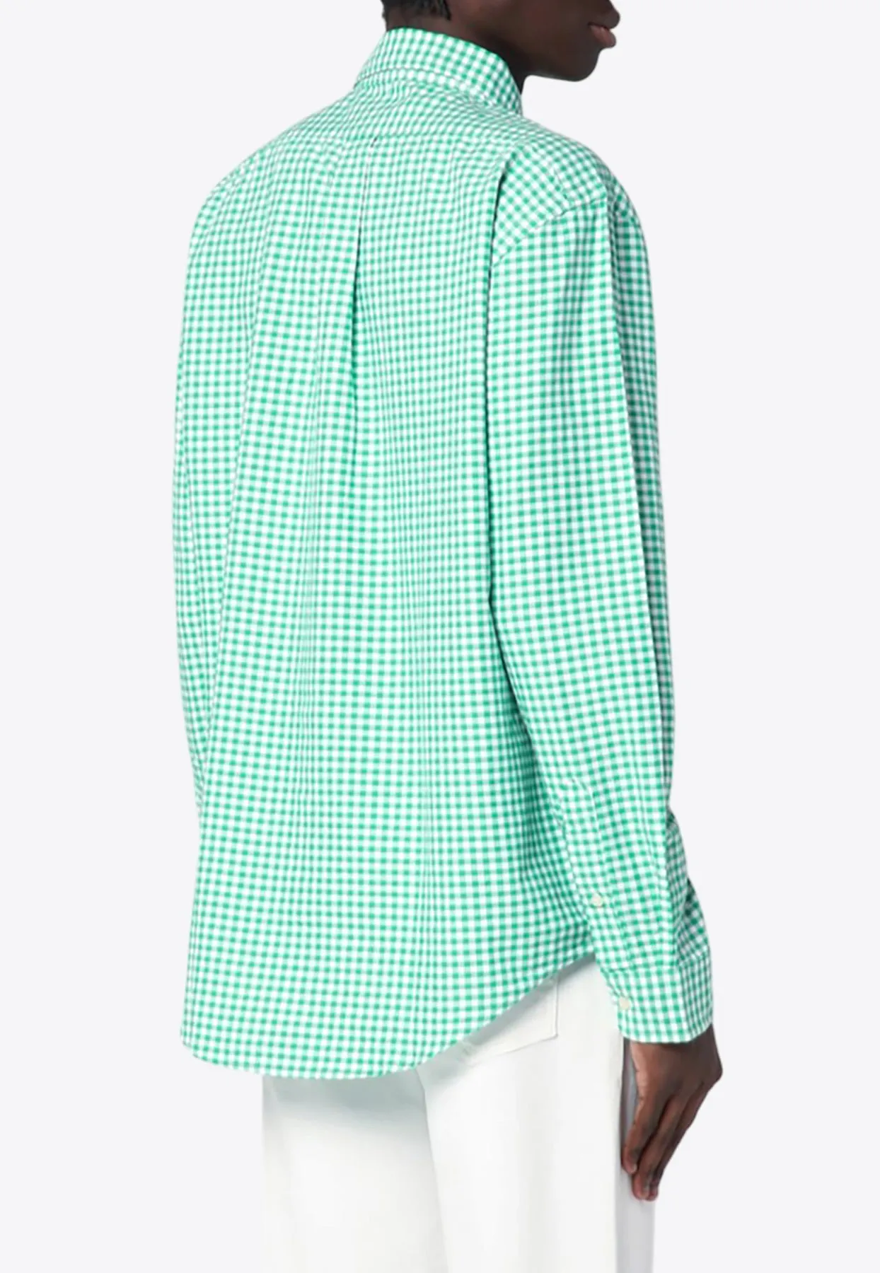 Gingham Check Oxford Shirt