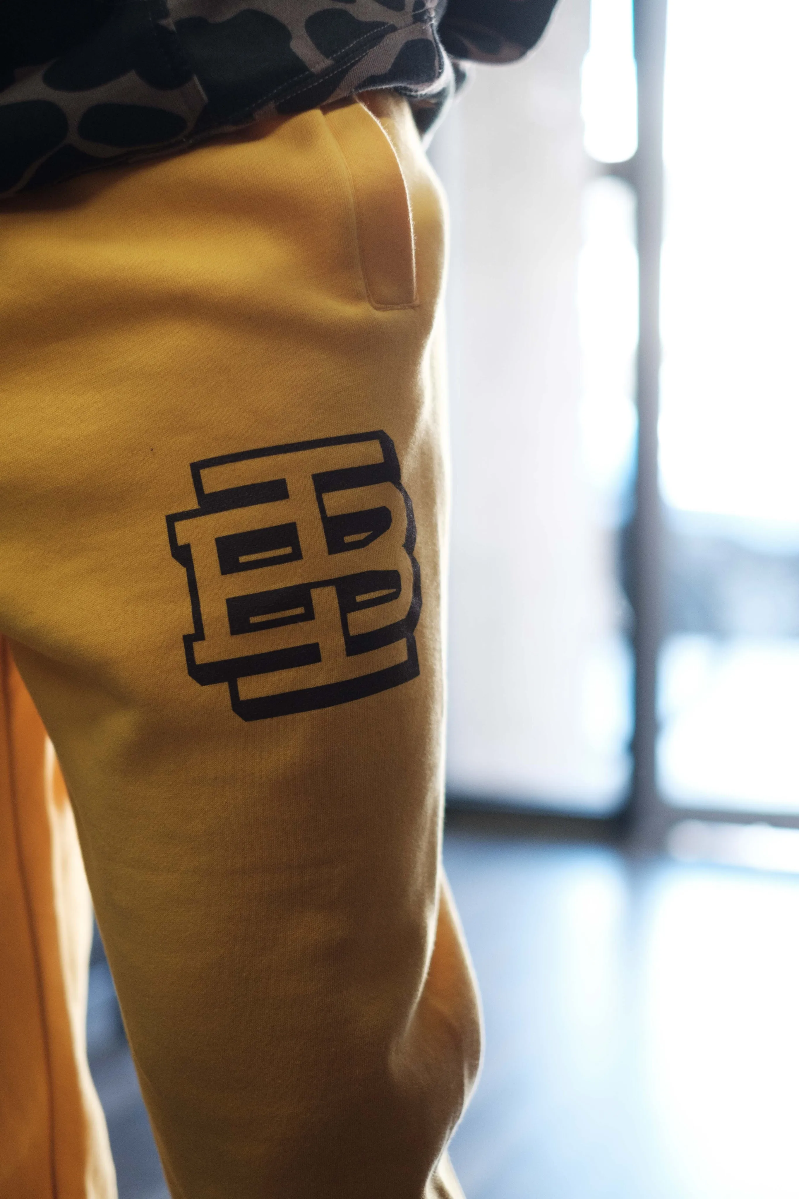 Gold Monogram Sweats
