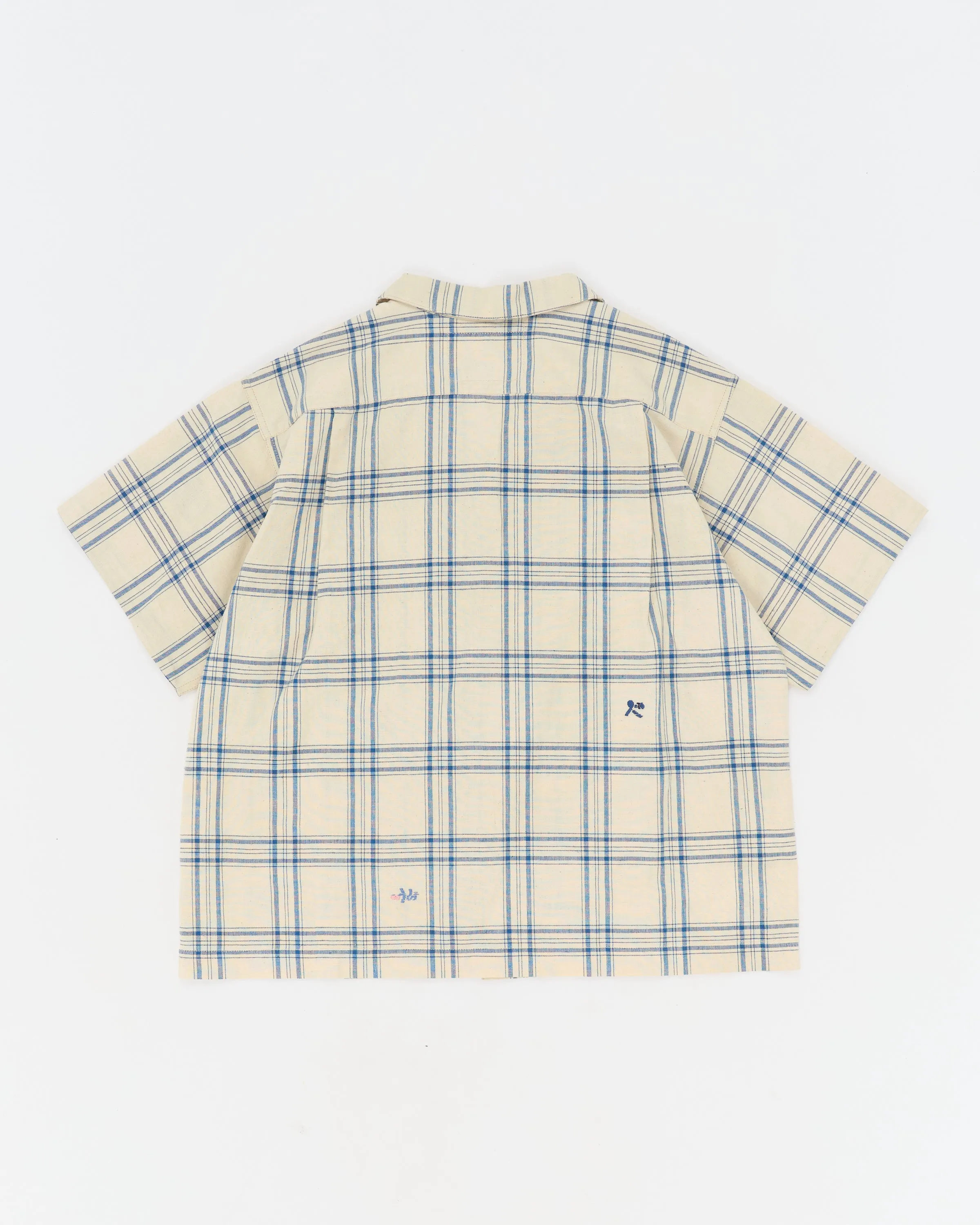 Greetings Shirt SS - French Gingham Interrupted
