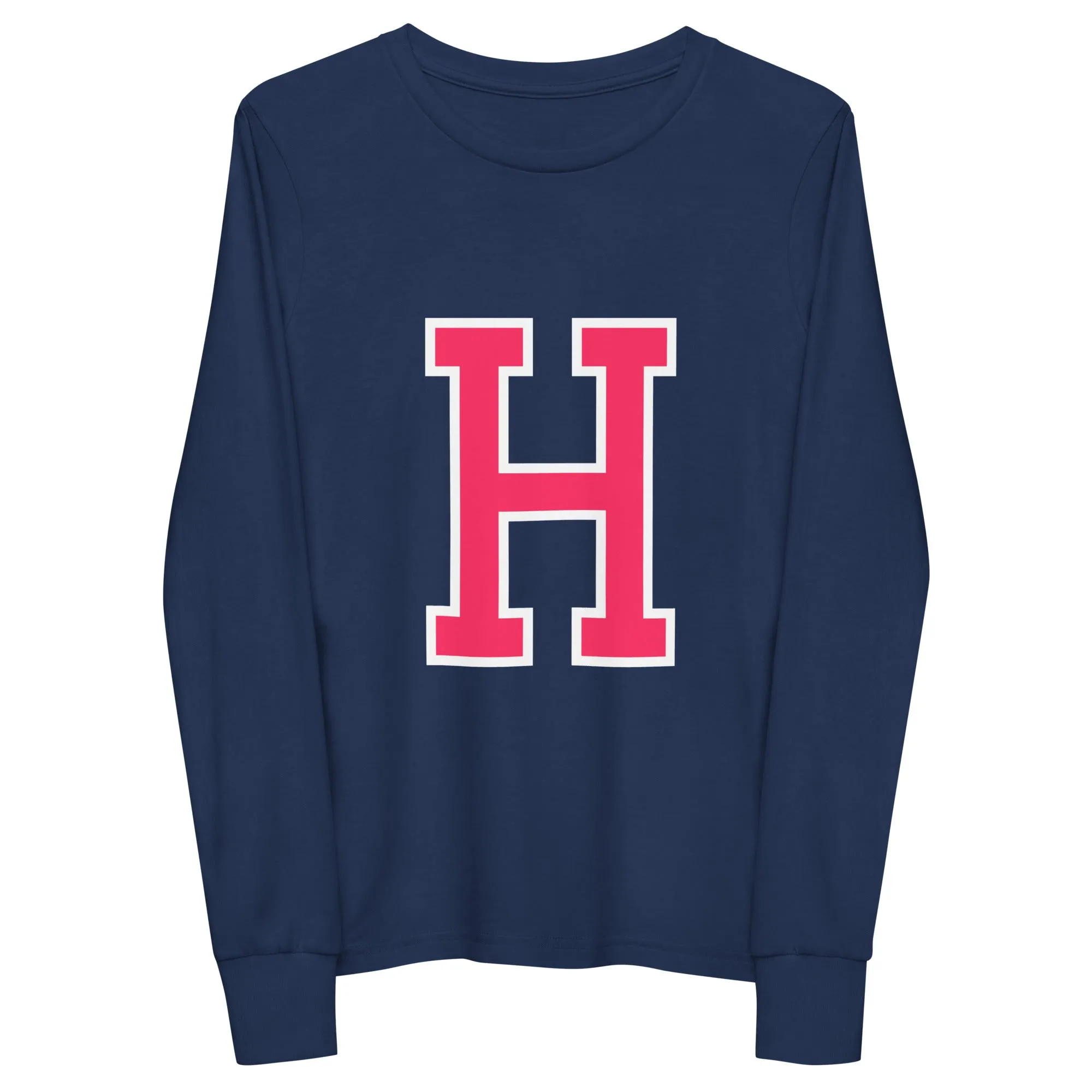 H -  Sustainably Made Kids Long Sleeve T-shirt
