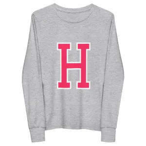 H -  Sustainably Made Kids Long Sleeve T-shirt