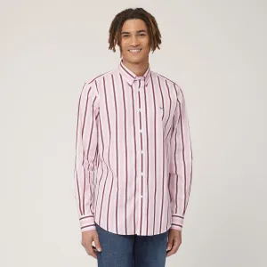 Harmont & Blaine Vertical Stripe Shirt - Red