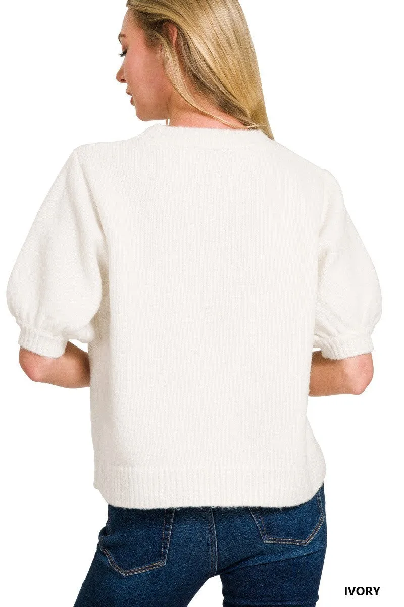 Hazel Sweater - Ivory