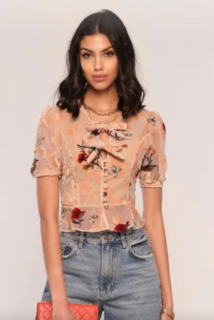 Heartloom - Avedon Top | Bisque
