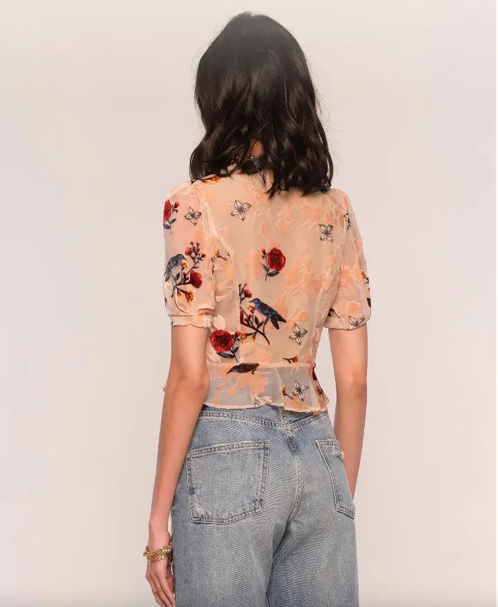 Heartloom - Avedon Top | Bisque