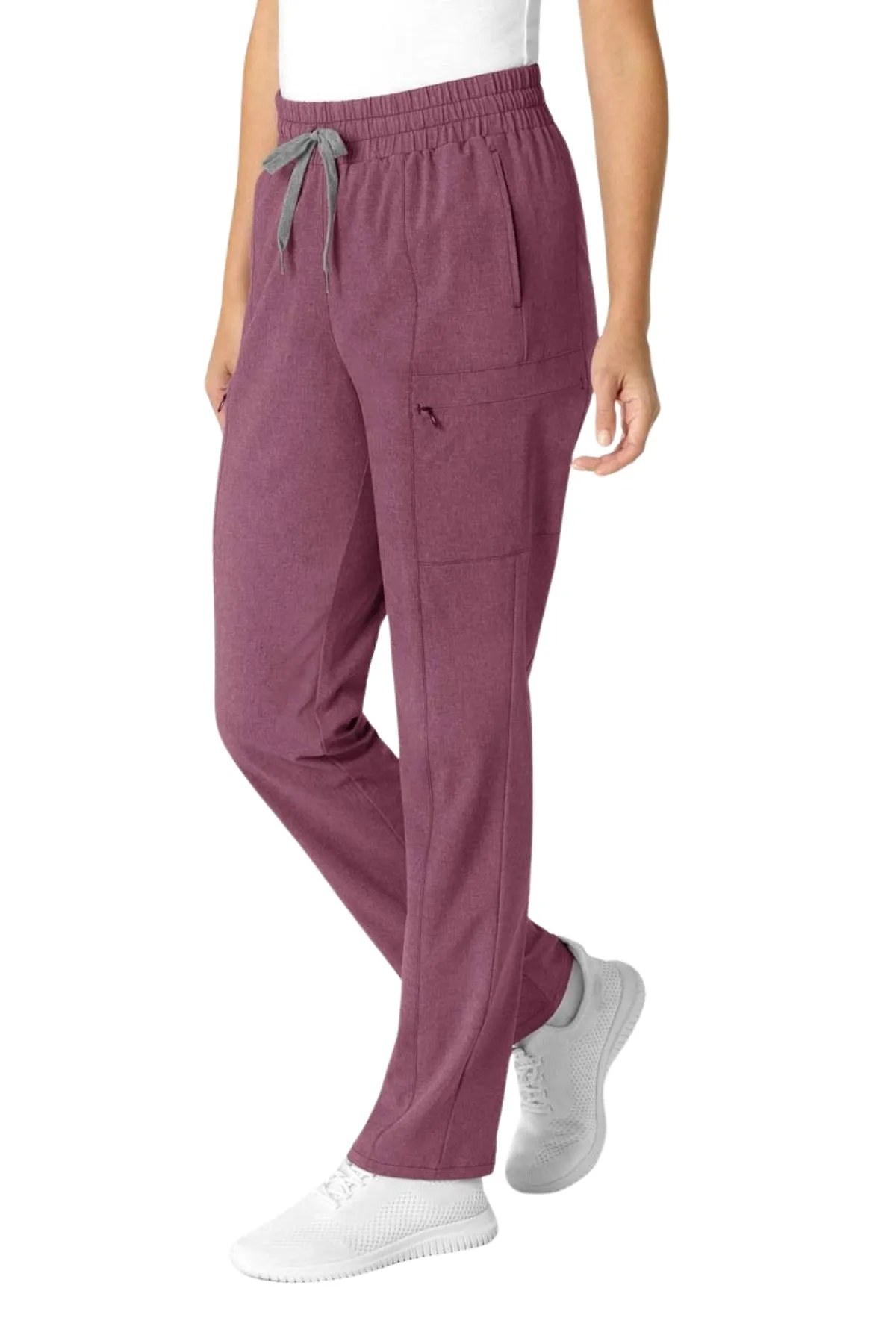 High Waist Slim Fit Straight Leg Pant