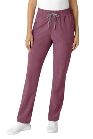 High Waist Slim Fit Straight Leg Pant