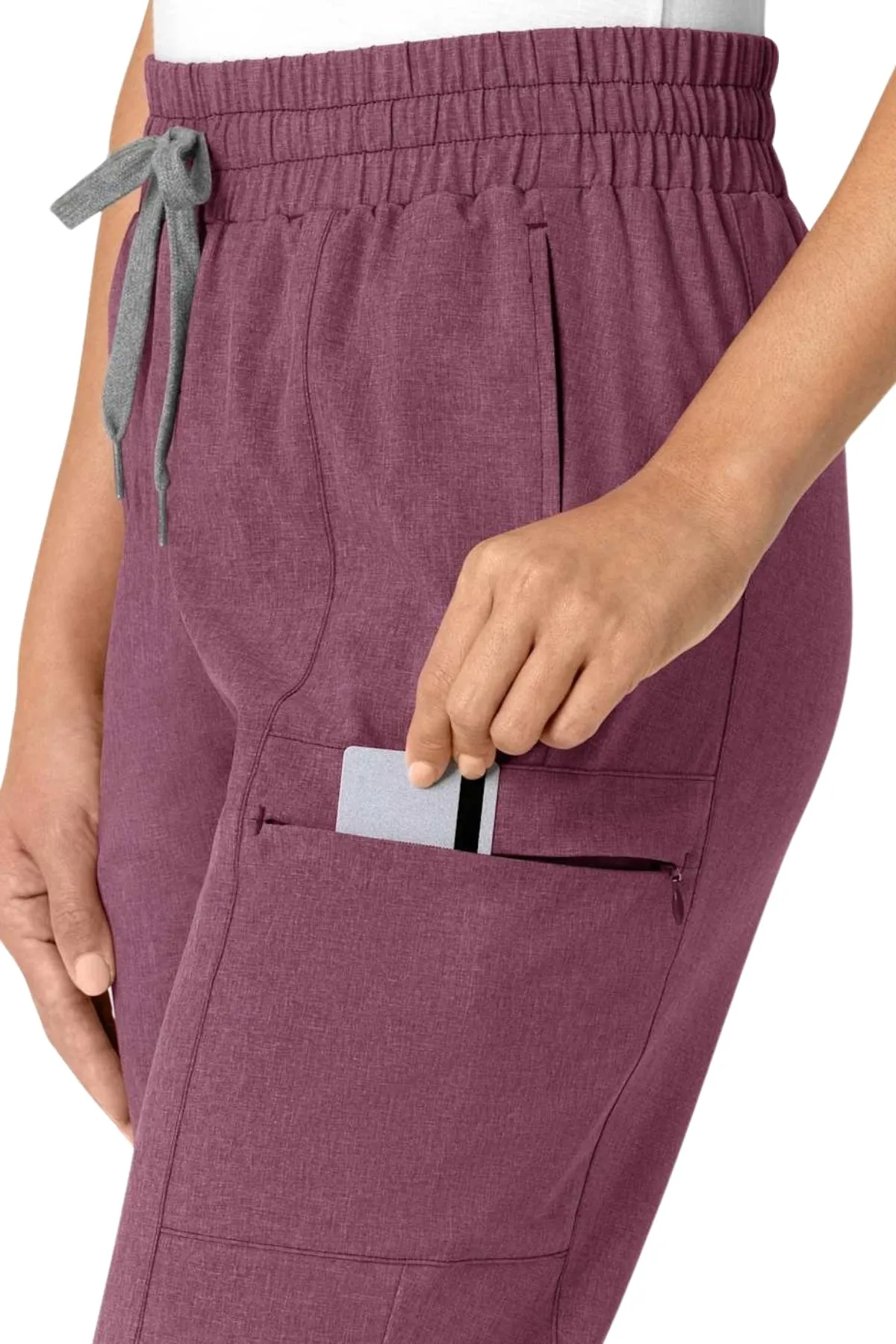 High Waist Slim Fit Straight Leg Pant
