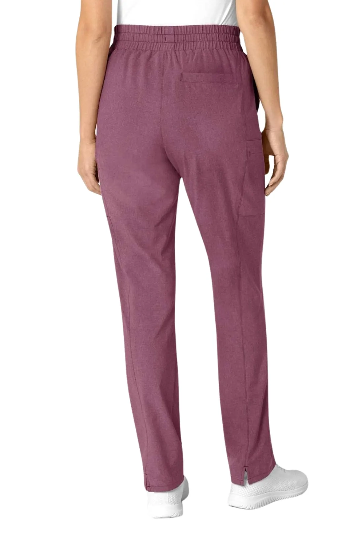 High Waist Slim Fit Straight Leg Pant