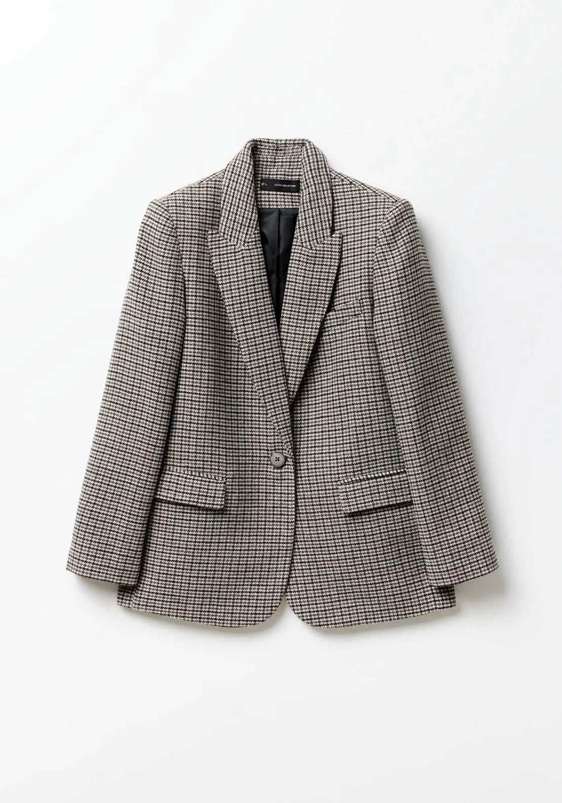 Houndstooth blazer - Blue