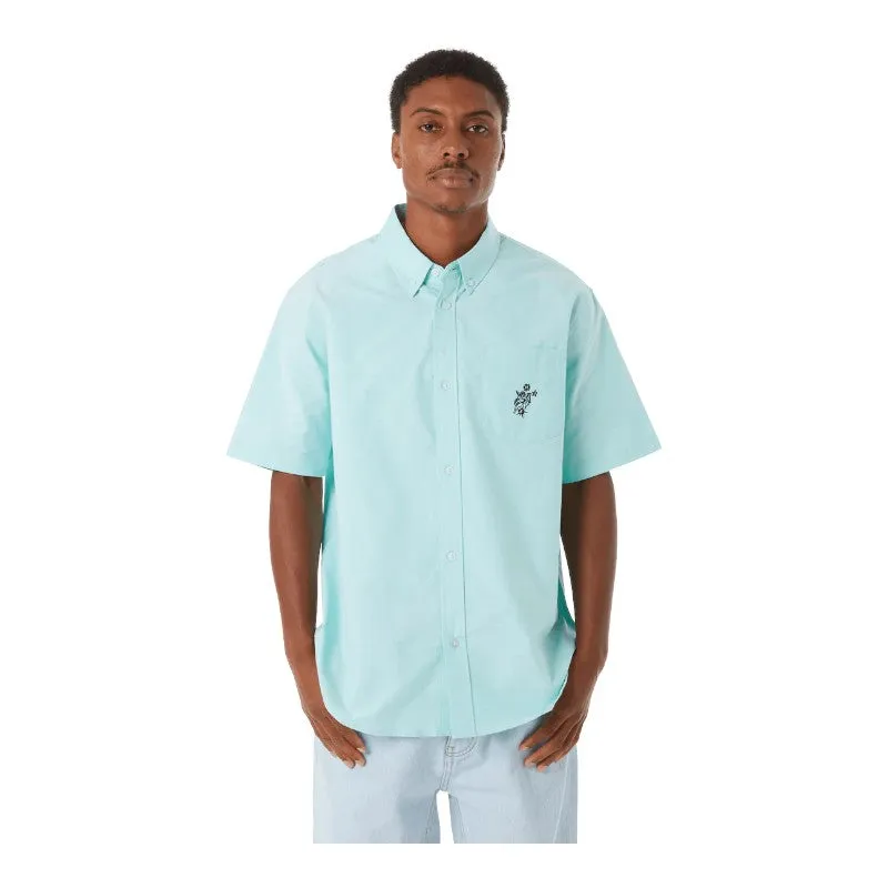 HUF Icarus Oxford Shirt - Diffused Jade