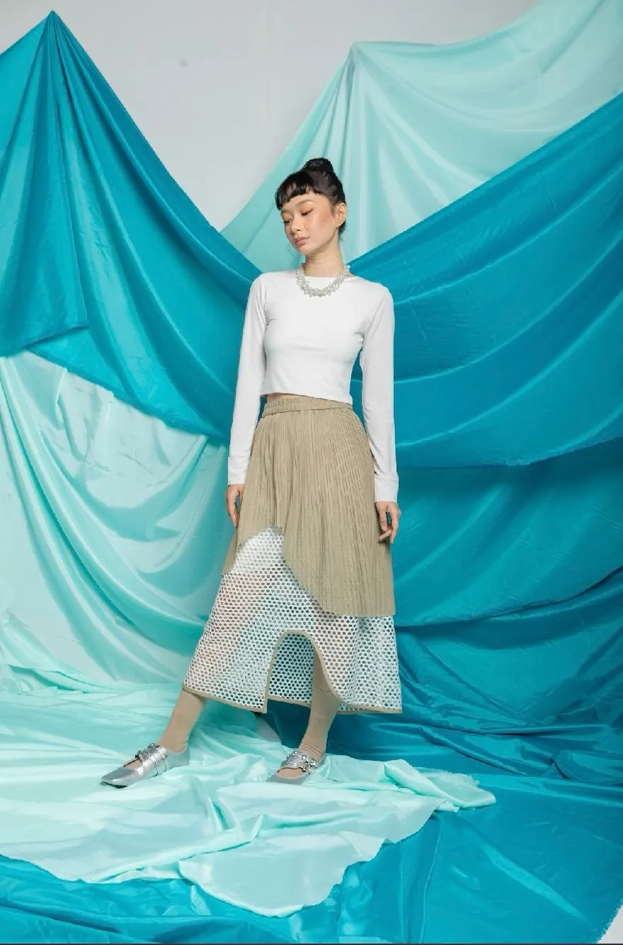 Ilume Asymmetrical Skirt