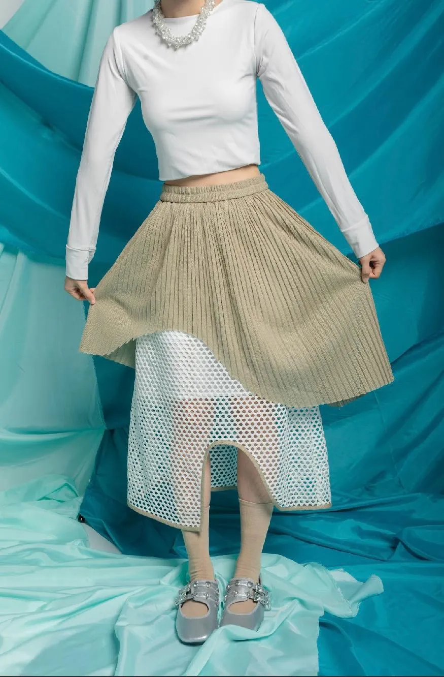 Ilume Asymmetrical Skirt