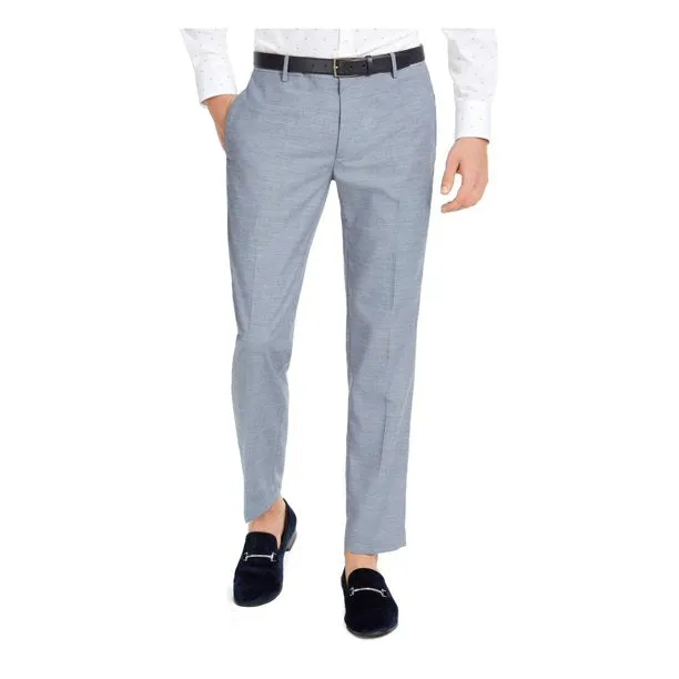 INC Mens Dwayne Tapered Slim Fit Dress Pants