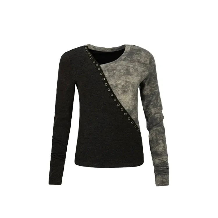 Irregular Asymmetrical Knit Top