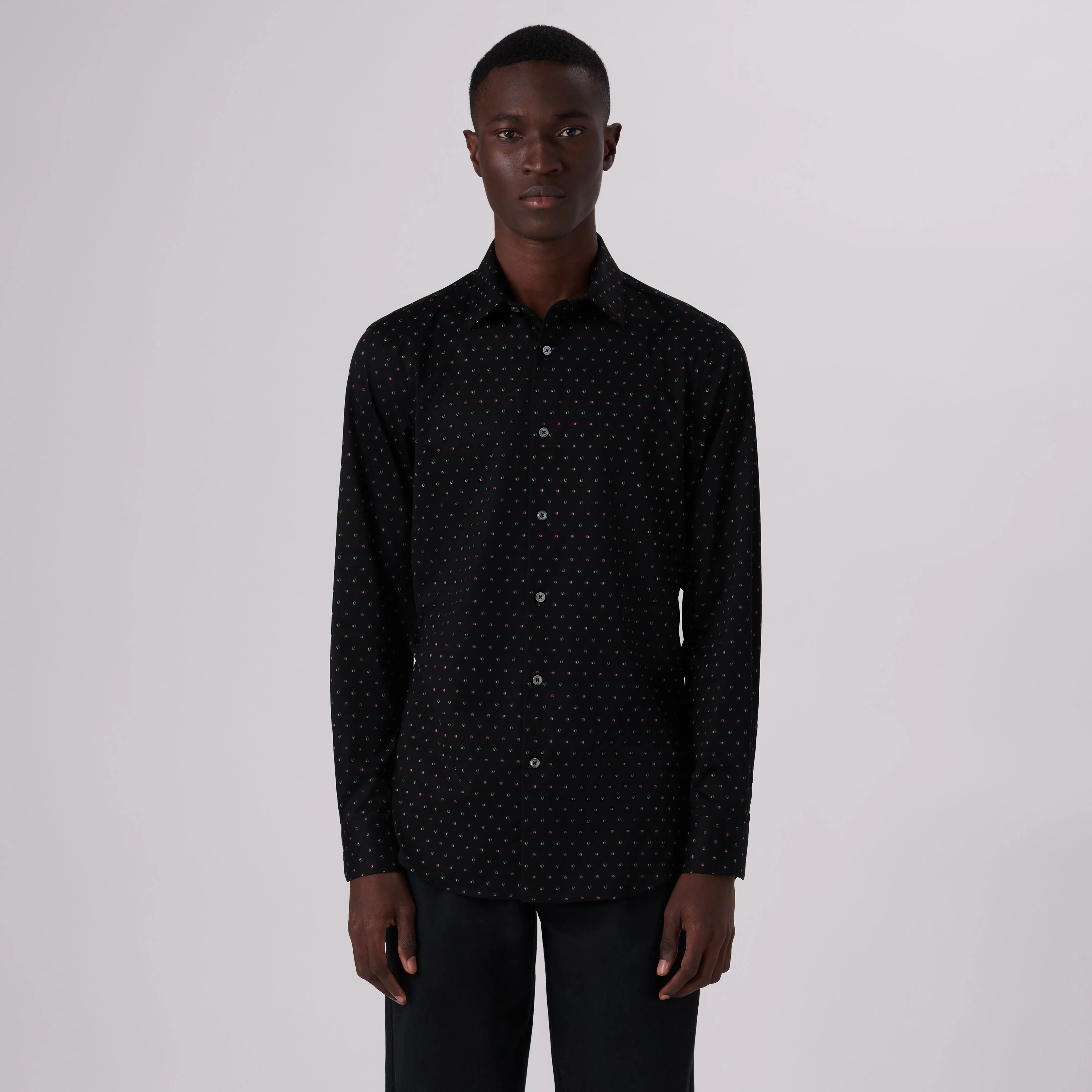 James Abstract Print OoohCotton Shirt