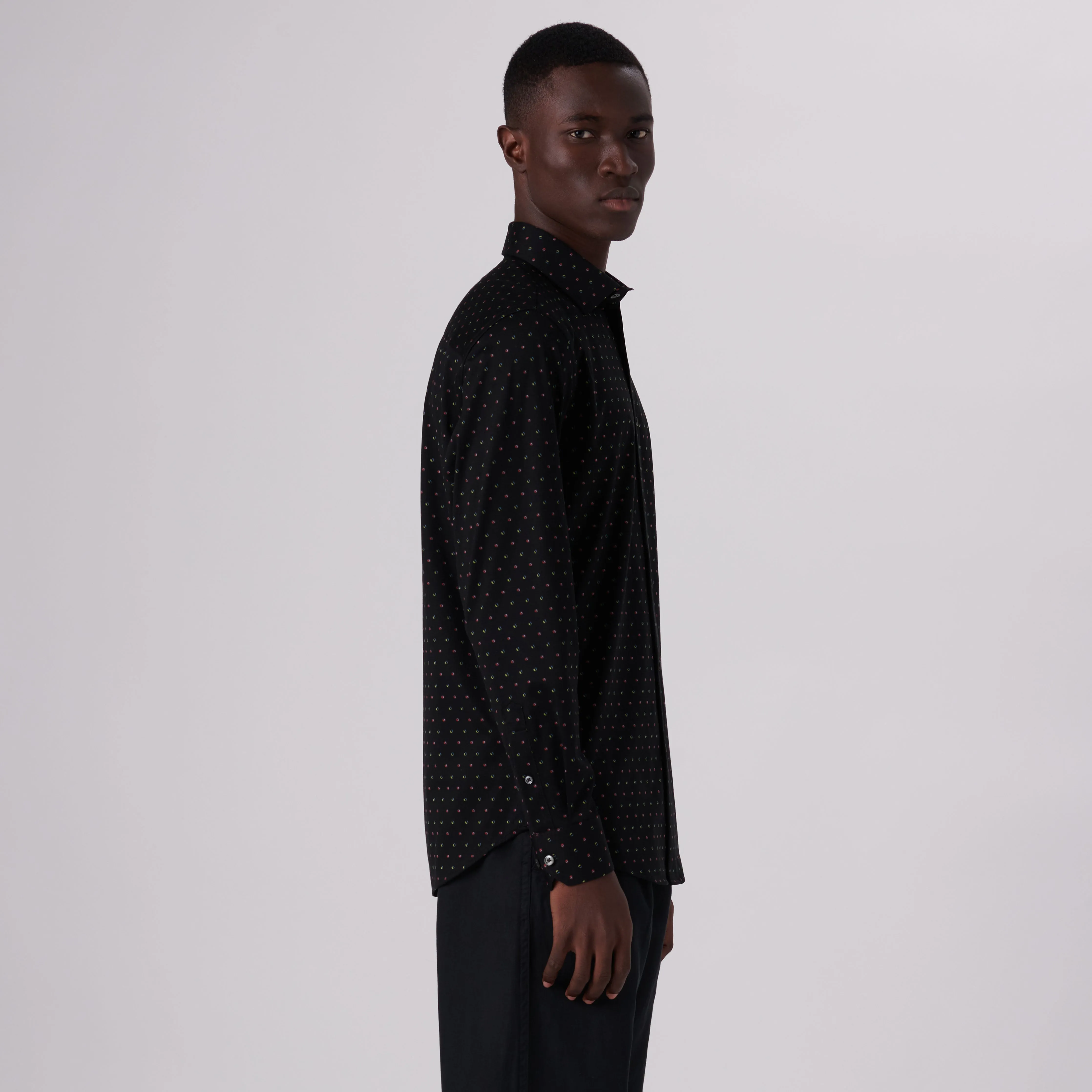 James Abstract Print OoohCotton Shirt