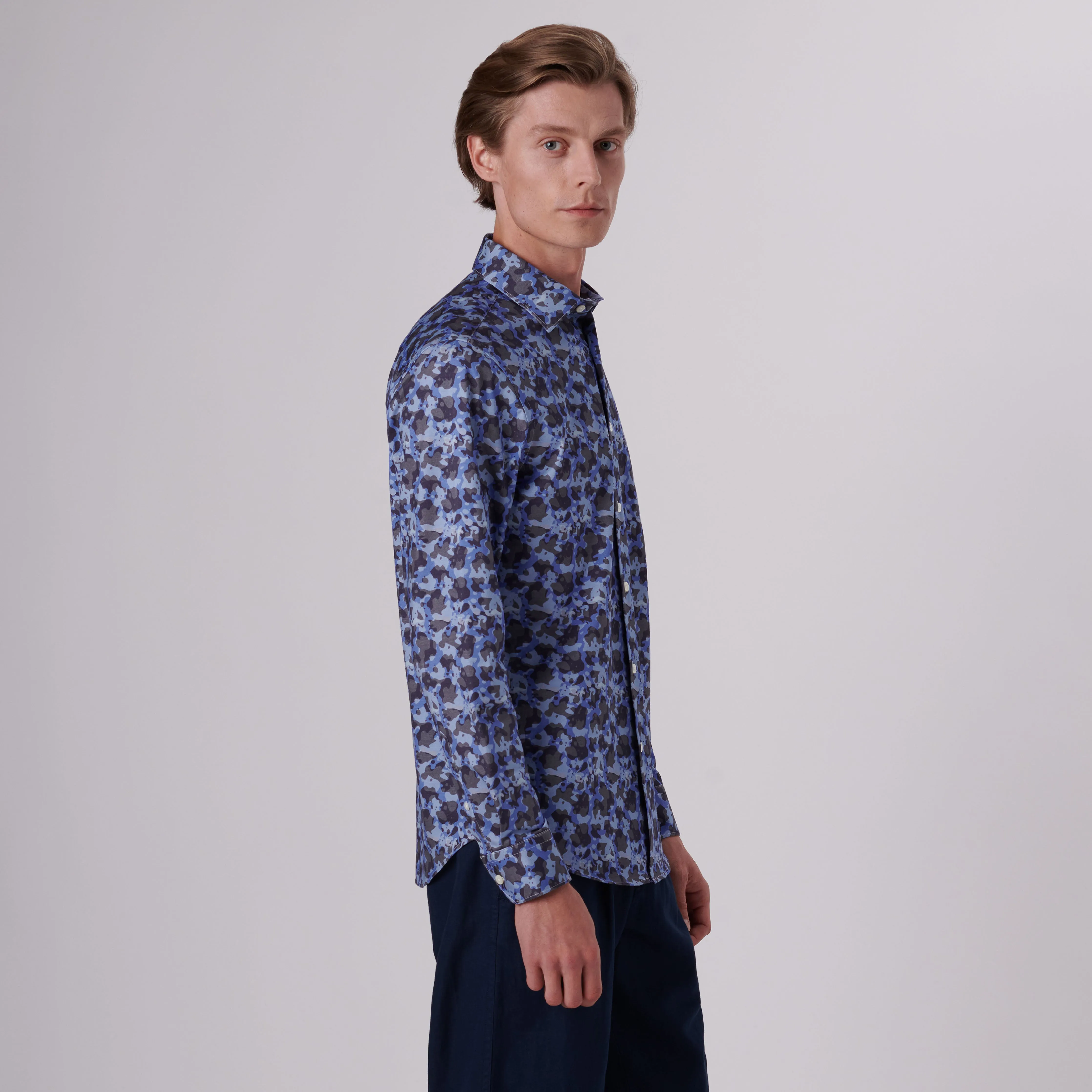 James Camouflage Print OoohCotton Shirt