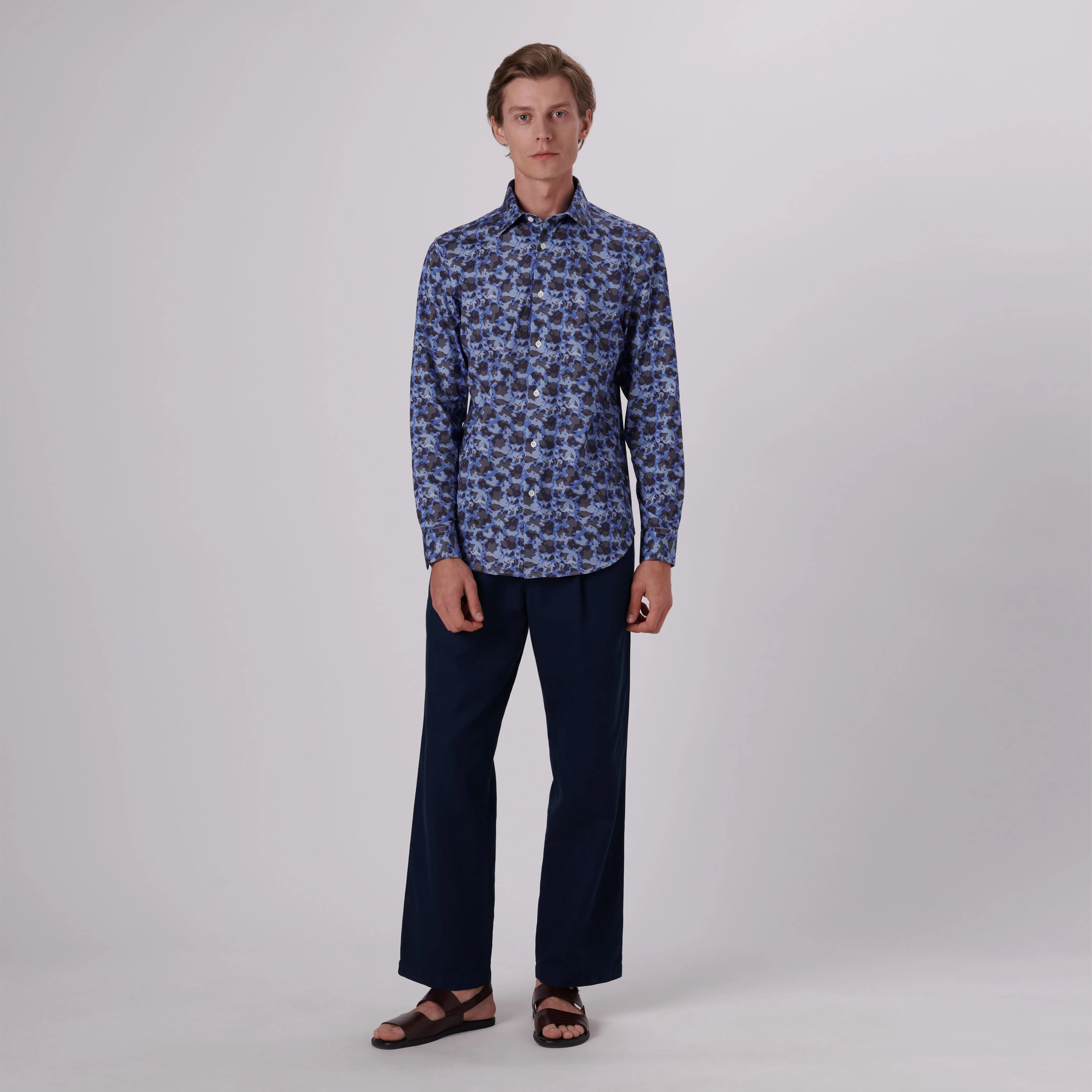 James Camouflage Print OoohCotton Shirt