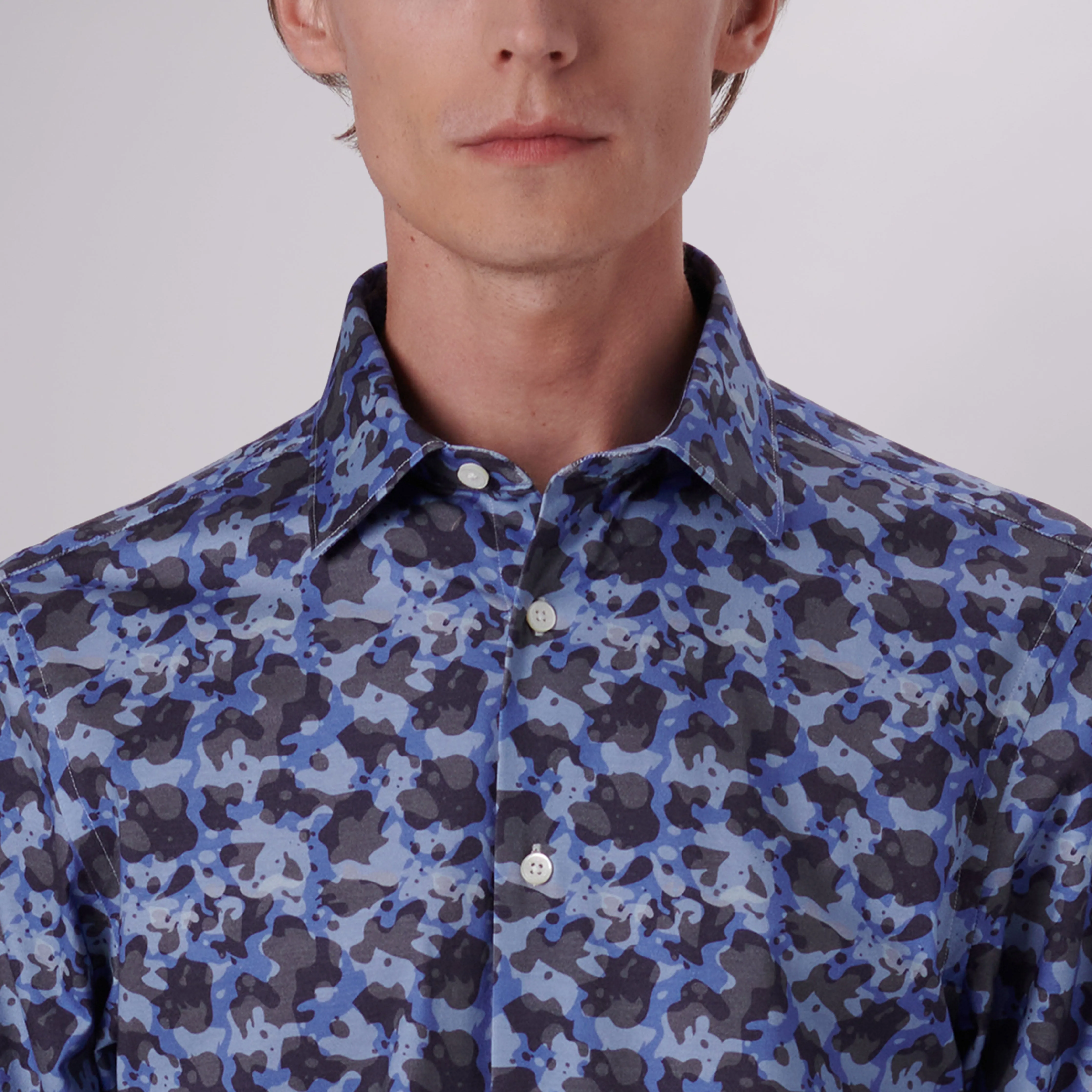 James Camouflage Print OoohCotton Shirt