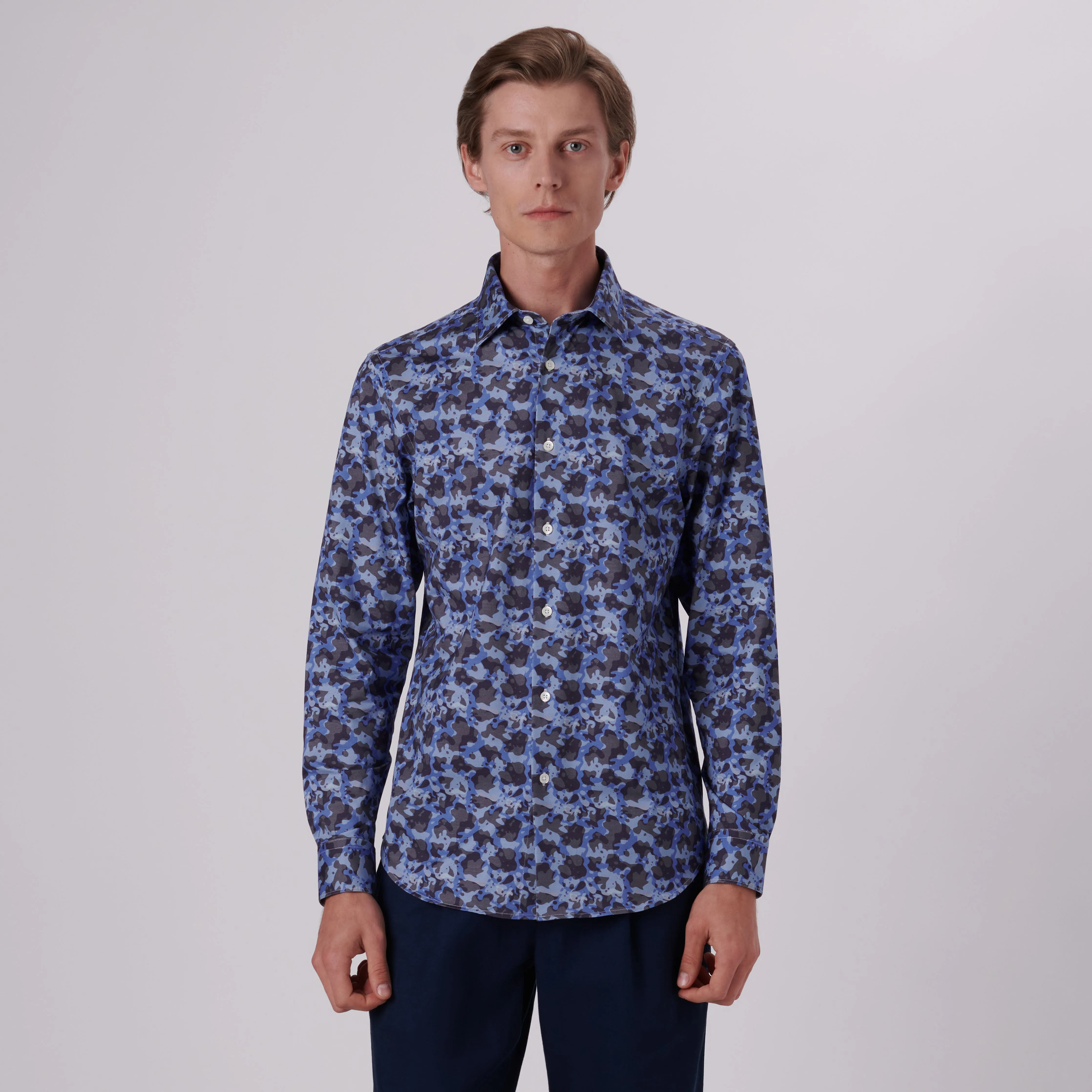 James Camouflage Print OoohCotton Shirt