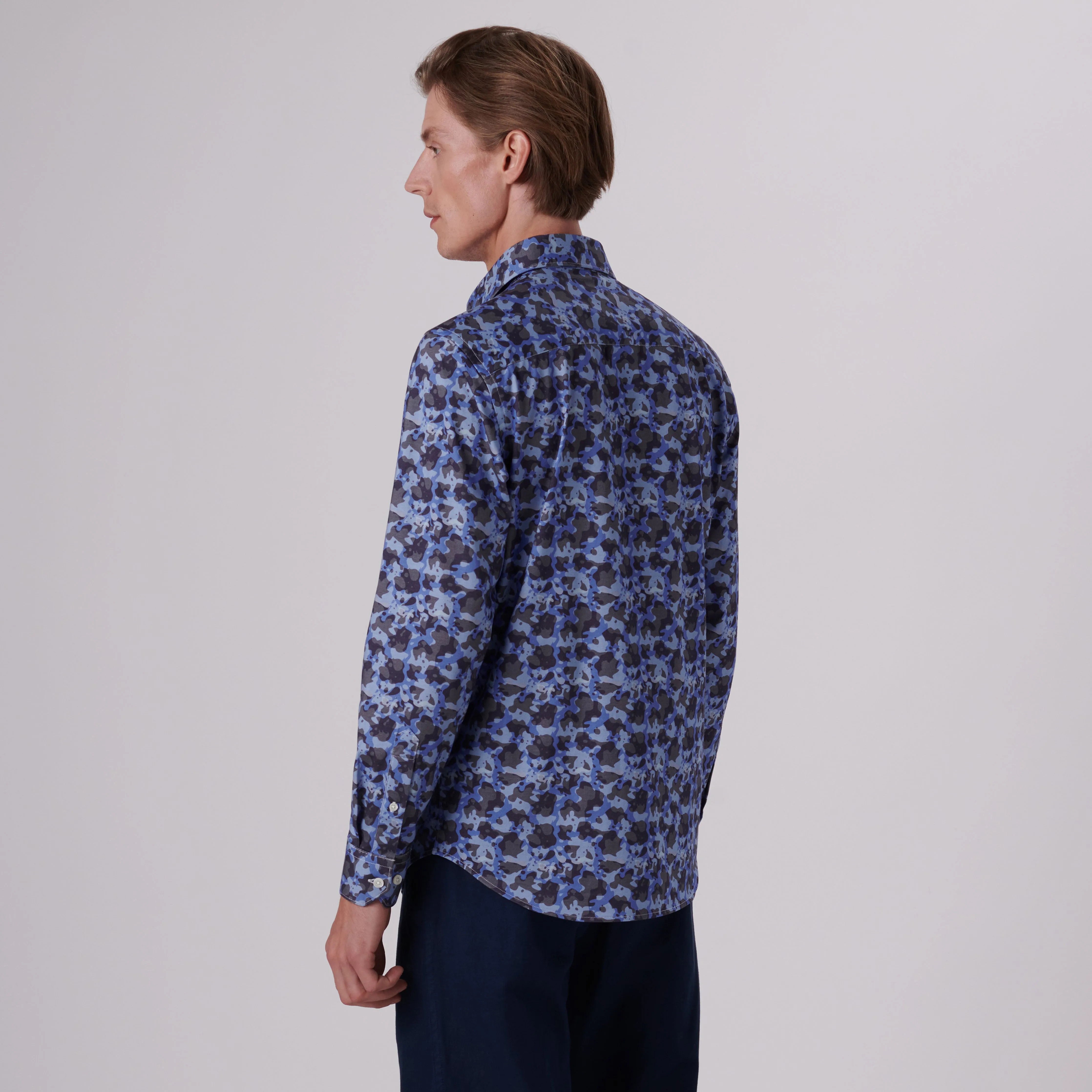 James Camouflage Print OoohCotton Shirt