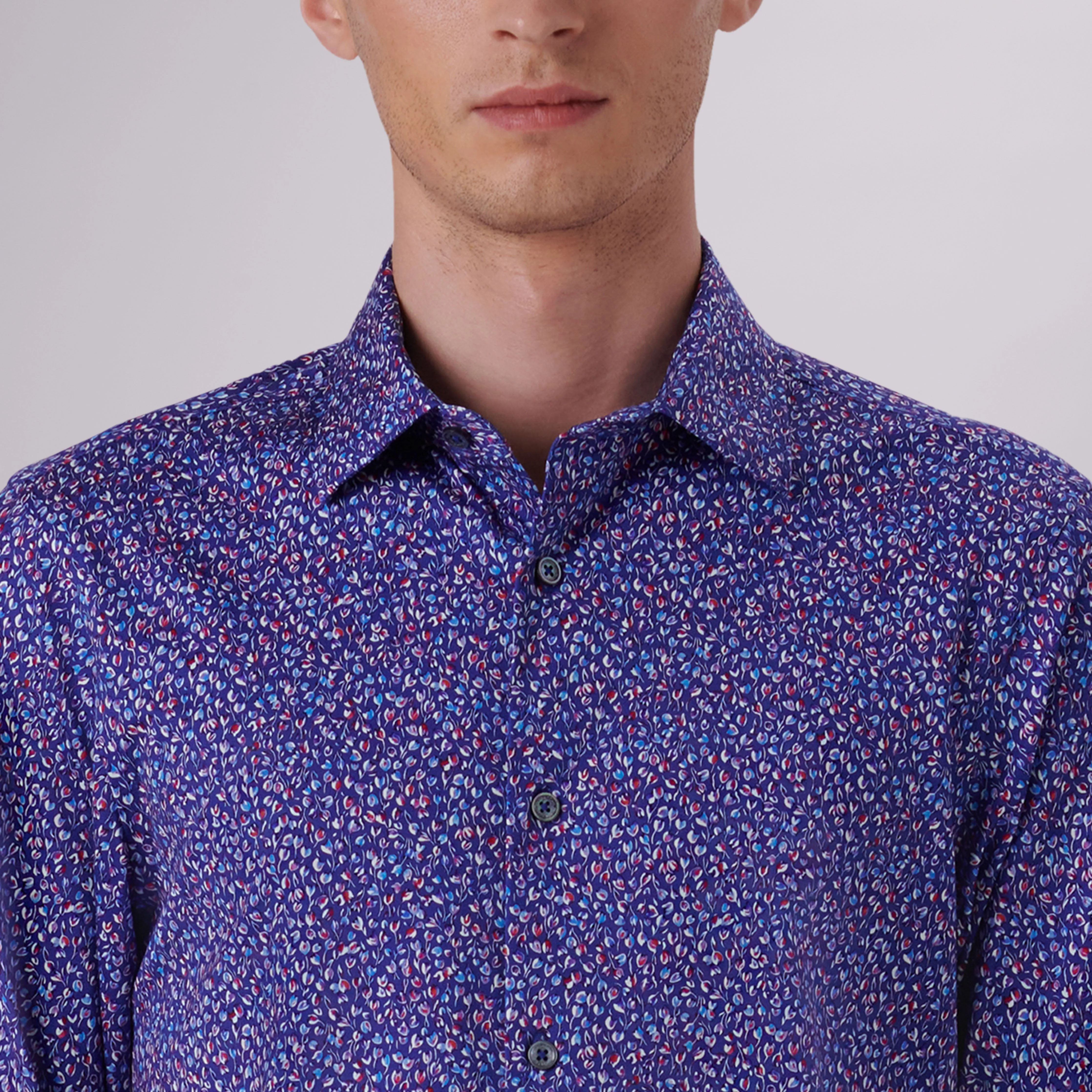 James Floral Print OoohCotton Shirt