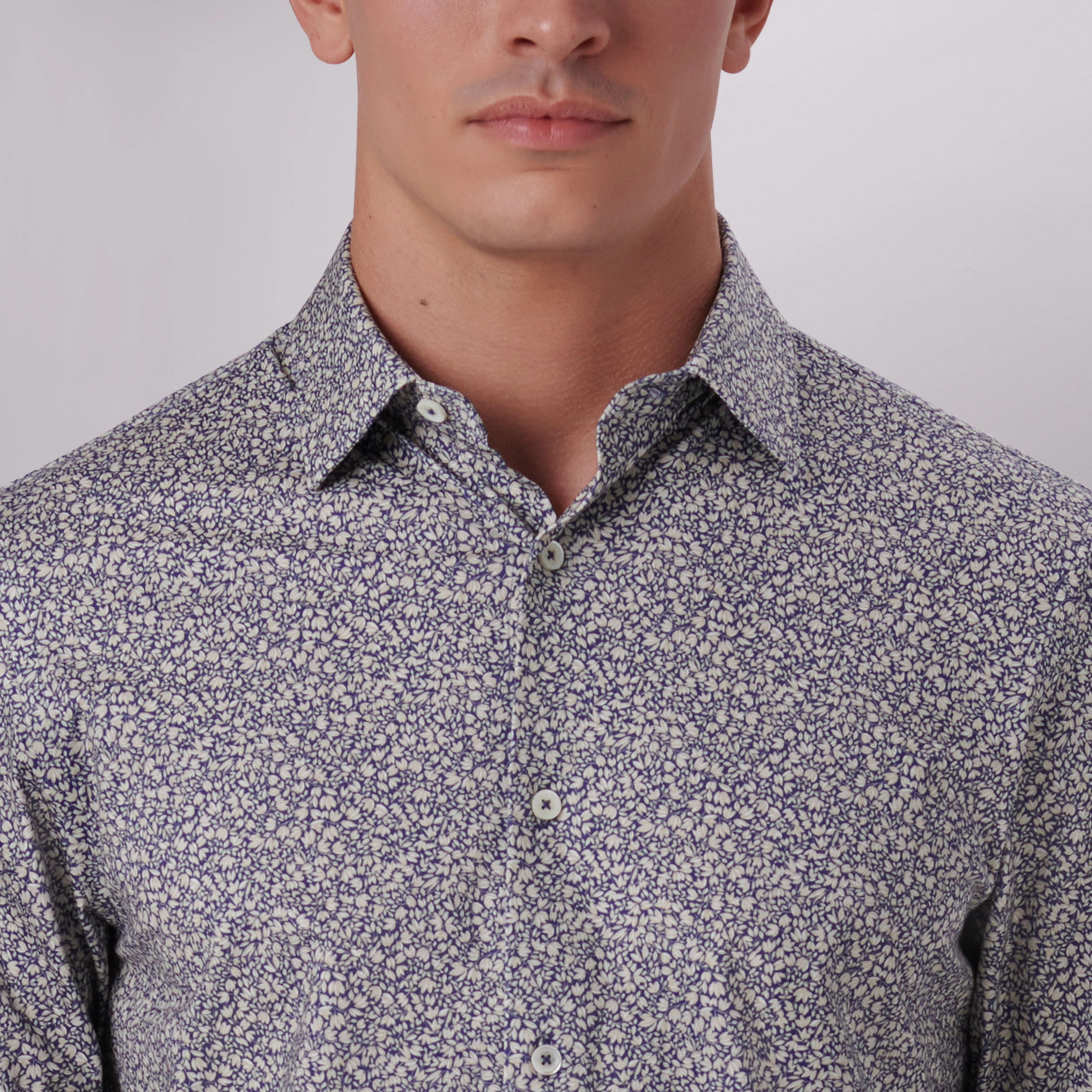 James Floral Print OoohCotton Shirt