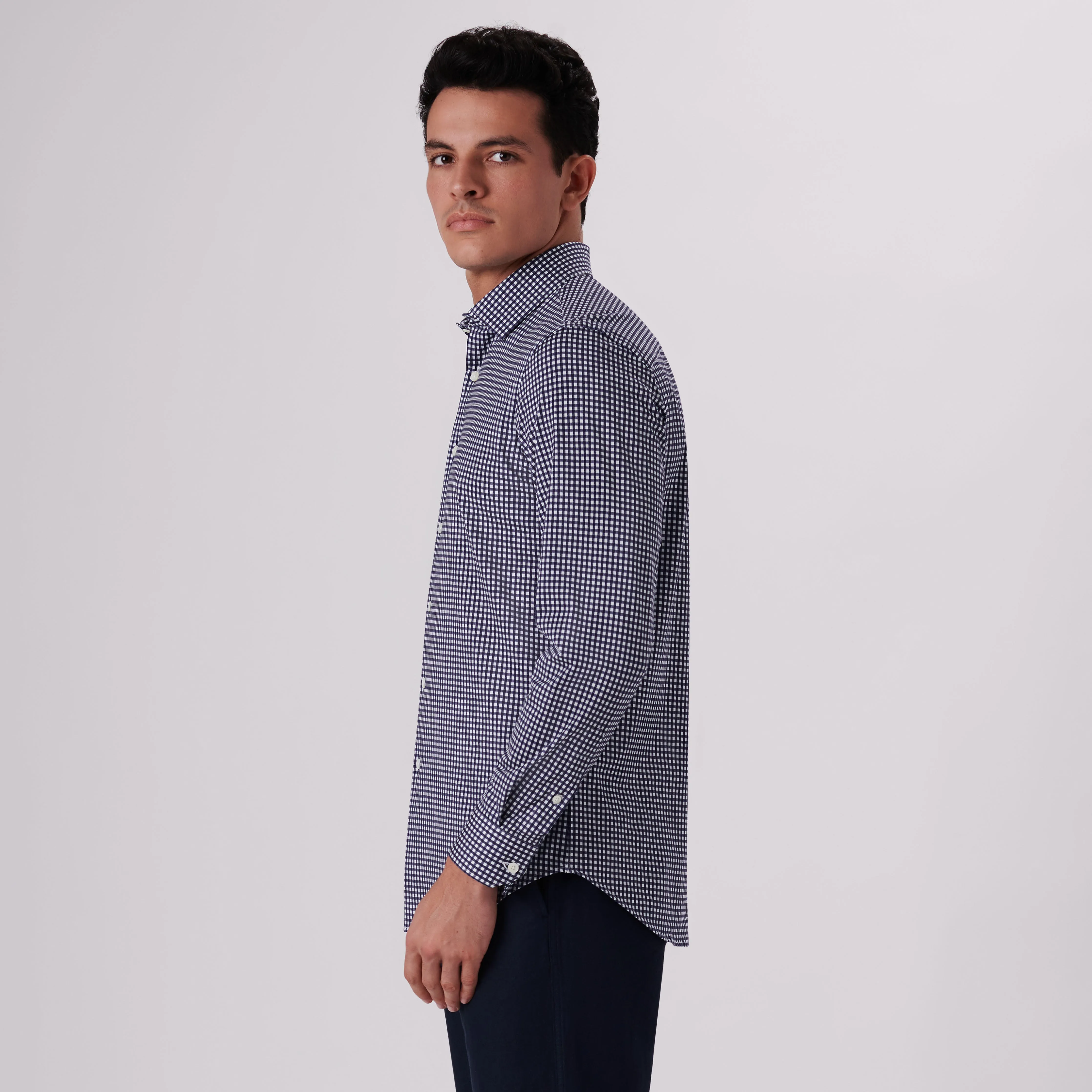 James Gingham Check Print OoohCotton Shirt