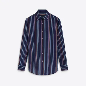 JAMES Shadow Stripe OoohCotton Twill Shirt