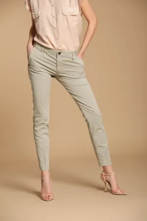 Jaqueline Archivio women's chino pants in gabardine slim fit