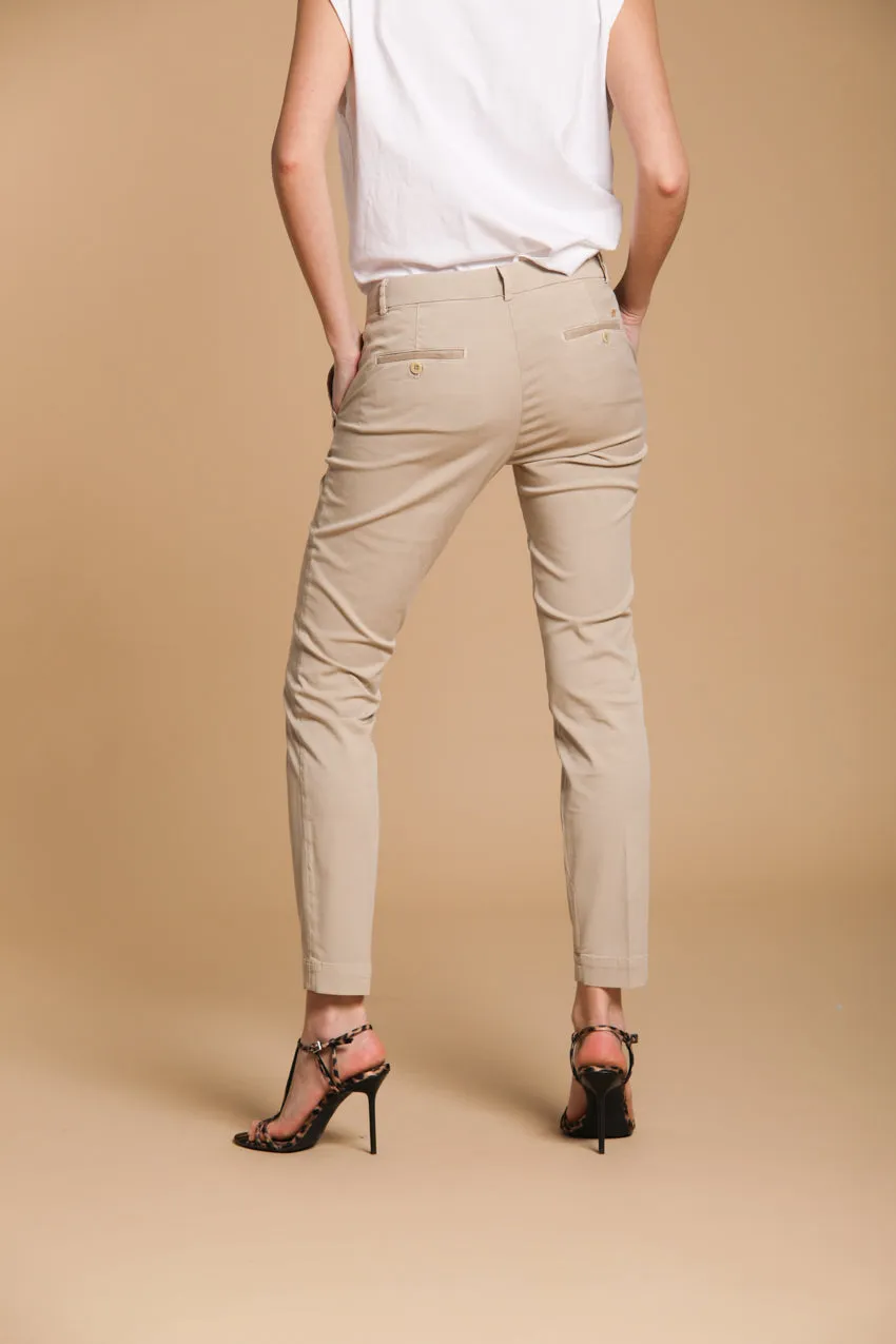 Jaqueline Archivio women's chino pants in gabardine slim fit