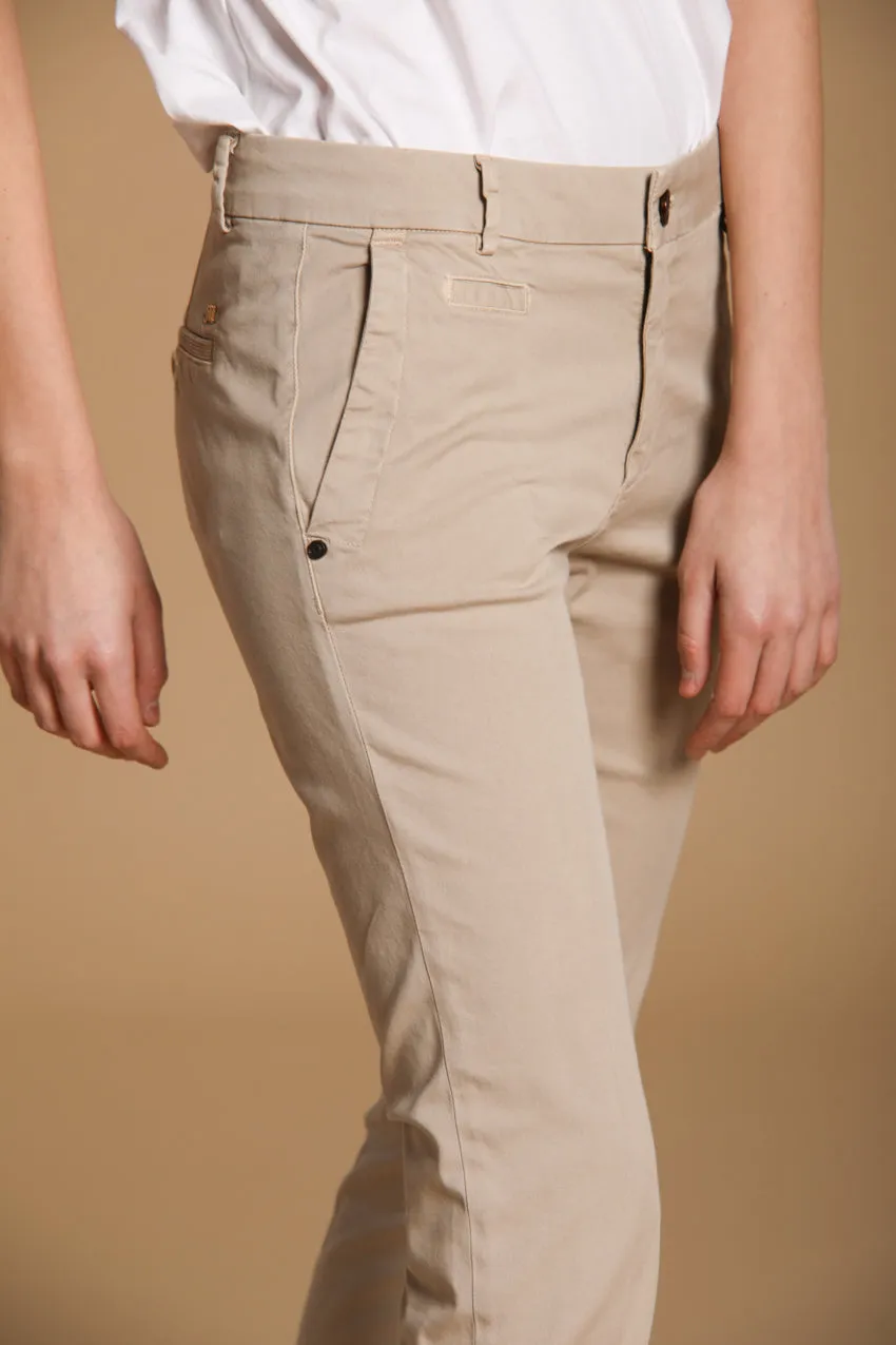 Jaqueline Archivio women's chino pants in gabardine slim fit