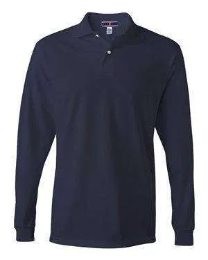Jerzees Men's SpotShield™ Long Sleeve Polo Shirt - 437MLR