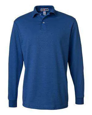 Jerzees Men's SpotShield™ Long Sleeve Polo Shirt - 437MLR