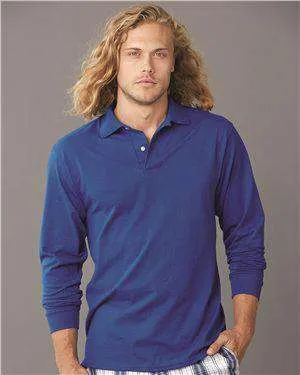 Jerzees Men's SpotShield™ Long Sleeve Polo Shirt - 437MLR
