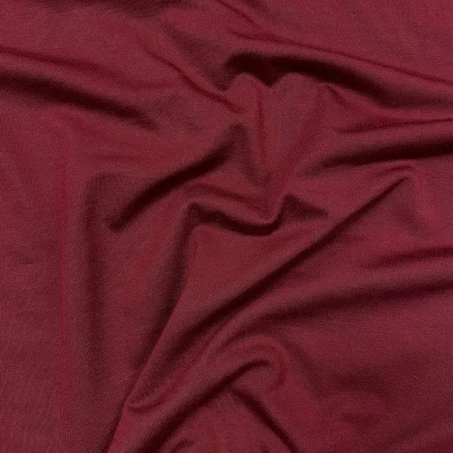 Jessica Viscose Jersey - Claret