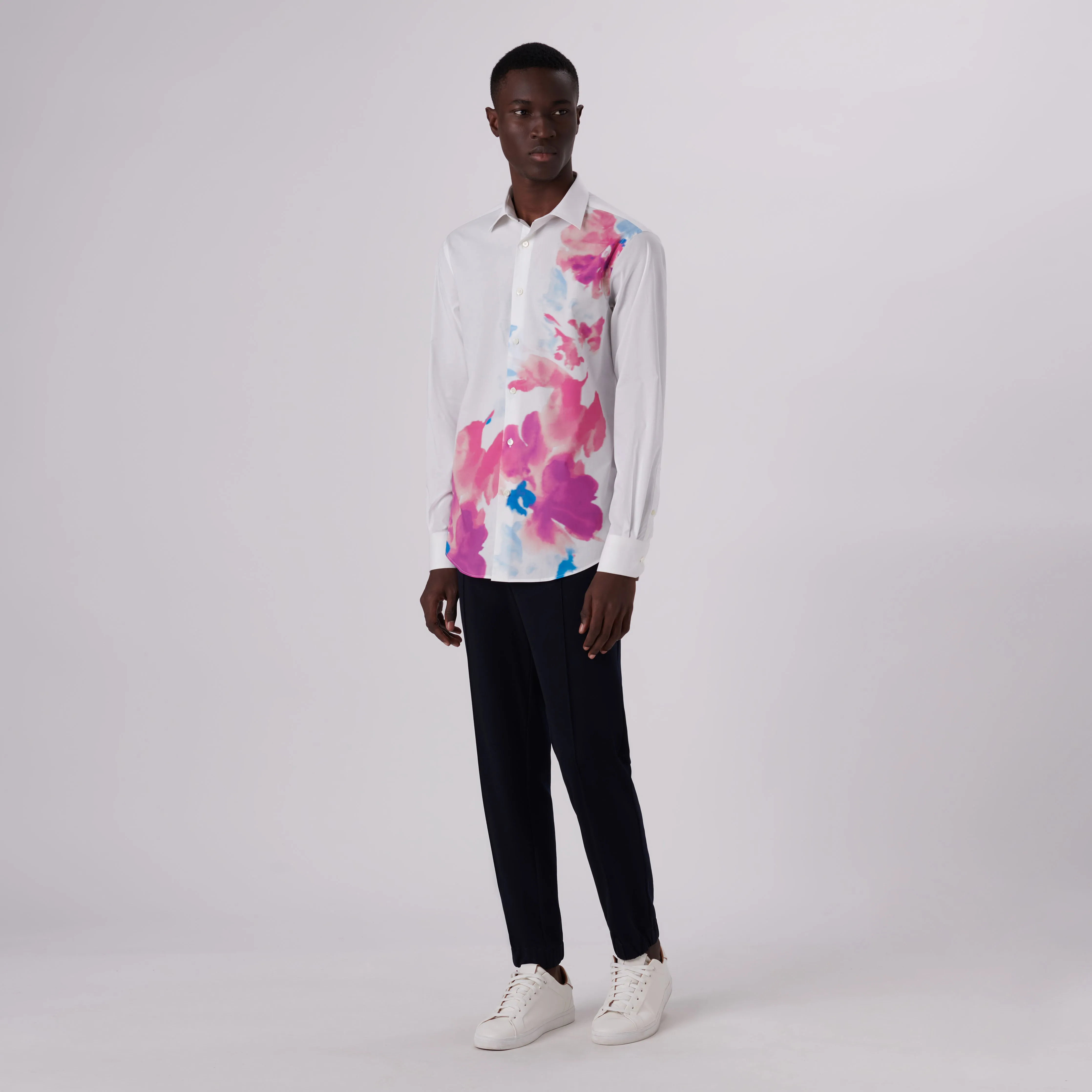 Julian Abstract Placement Print Shirt