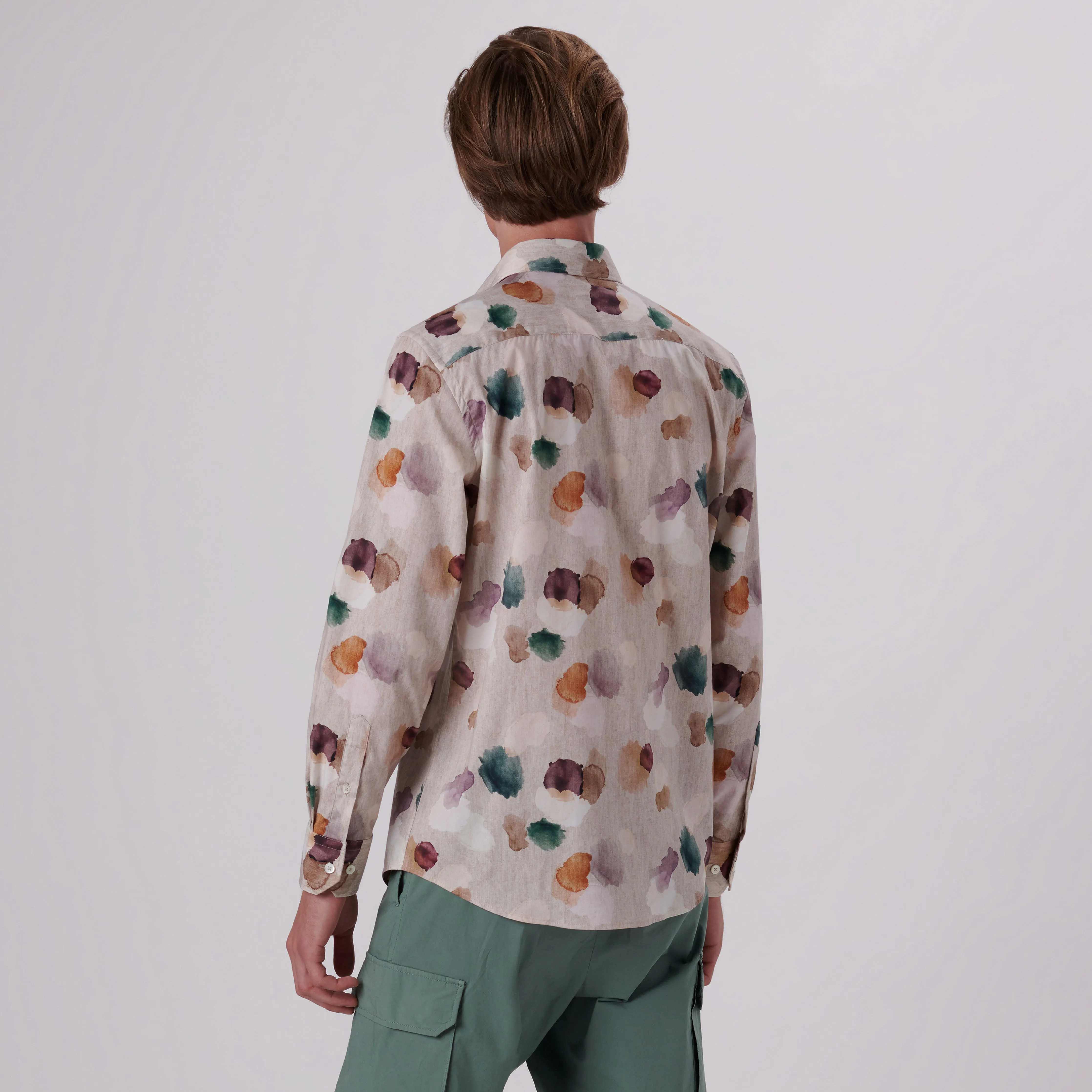 Julian Abstract Print Shirt