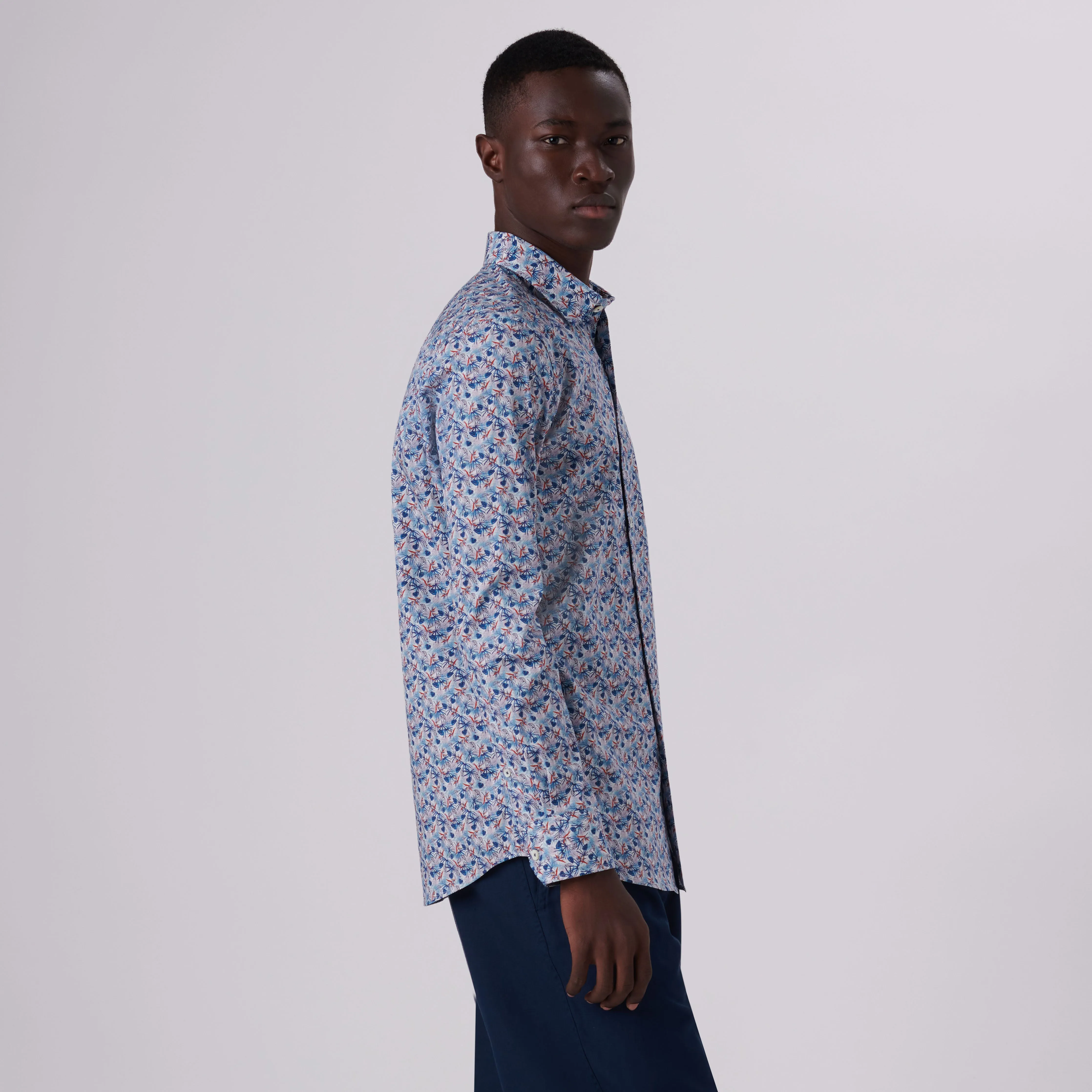 Julian Abstract Print Shirt