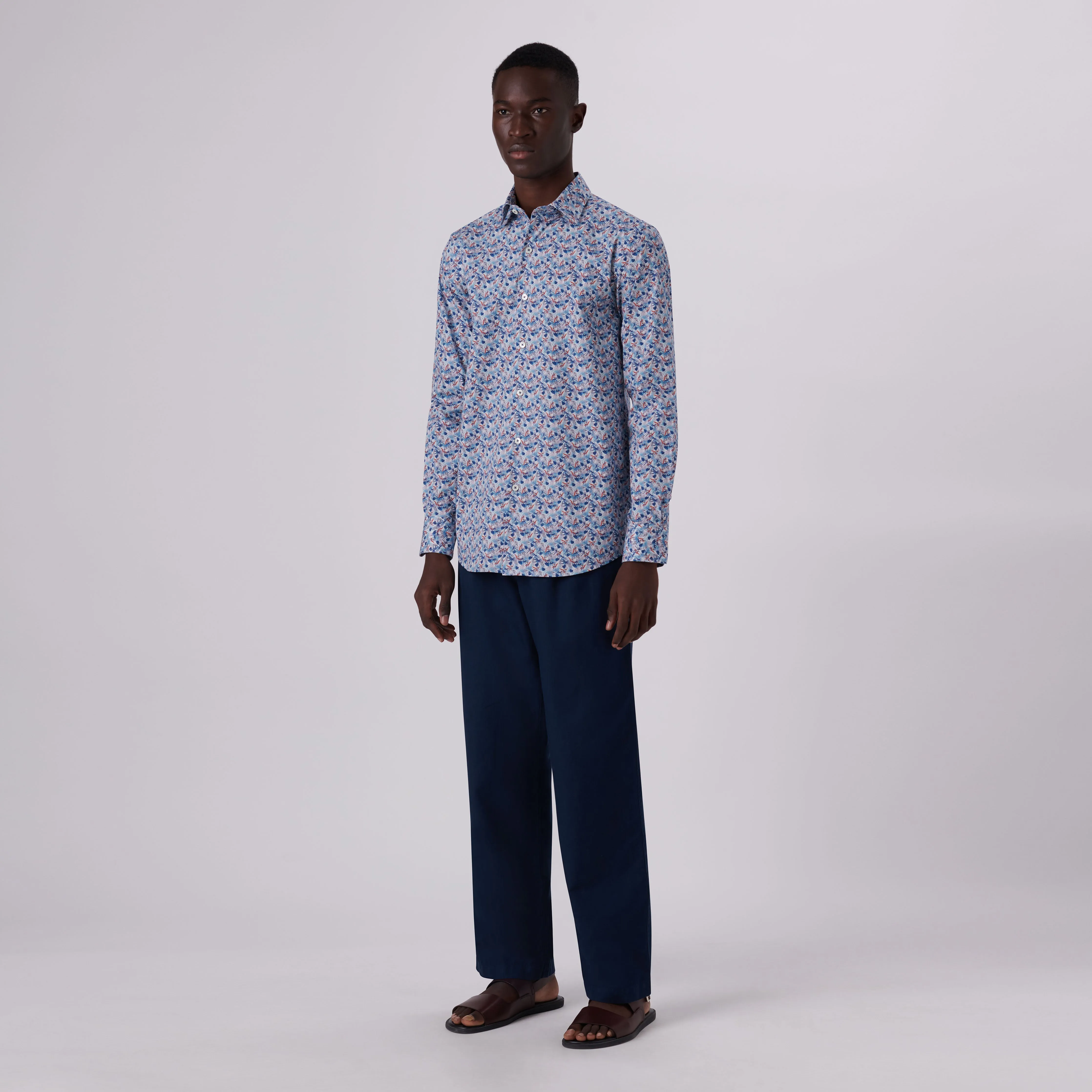 Julian Abstract Print Shirt